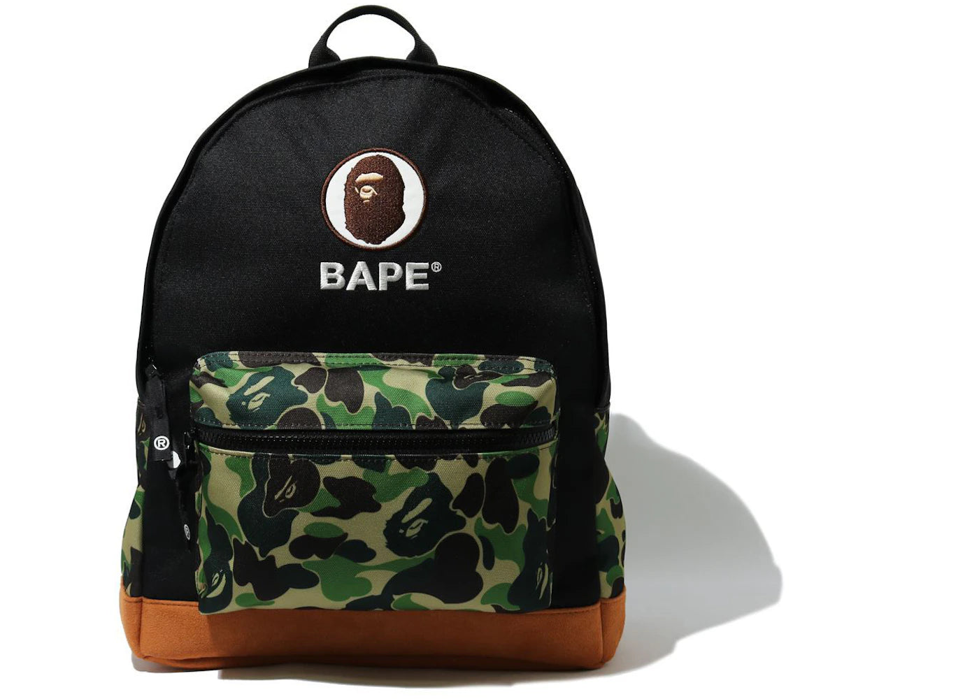 BAPE ABC Camo Ape Head Day Pack Green