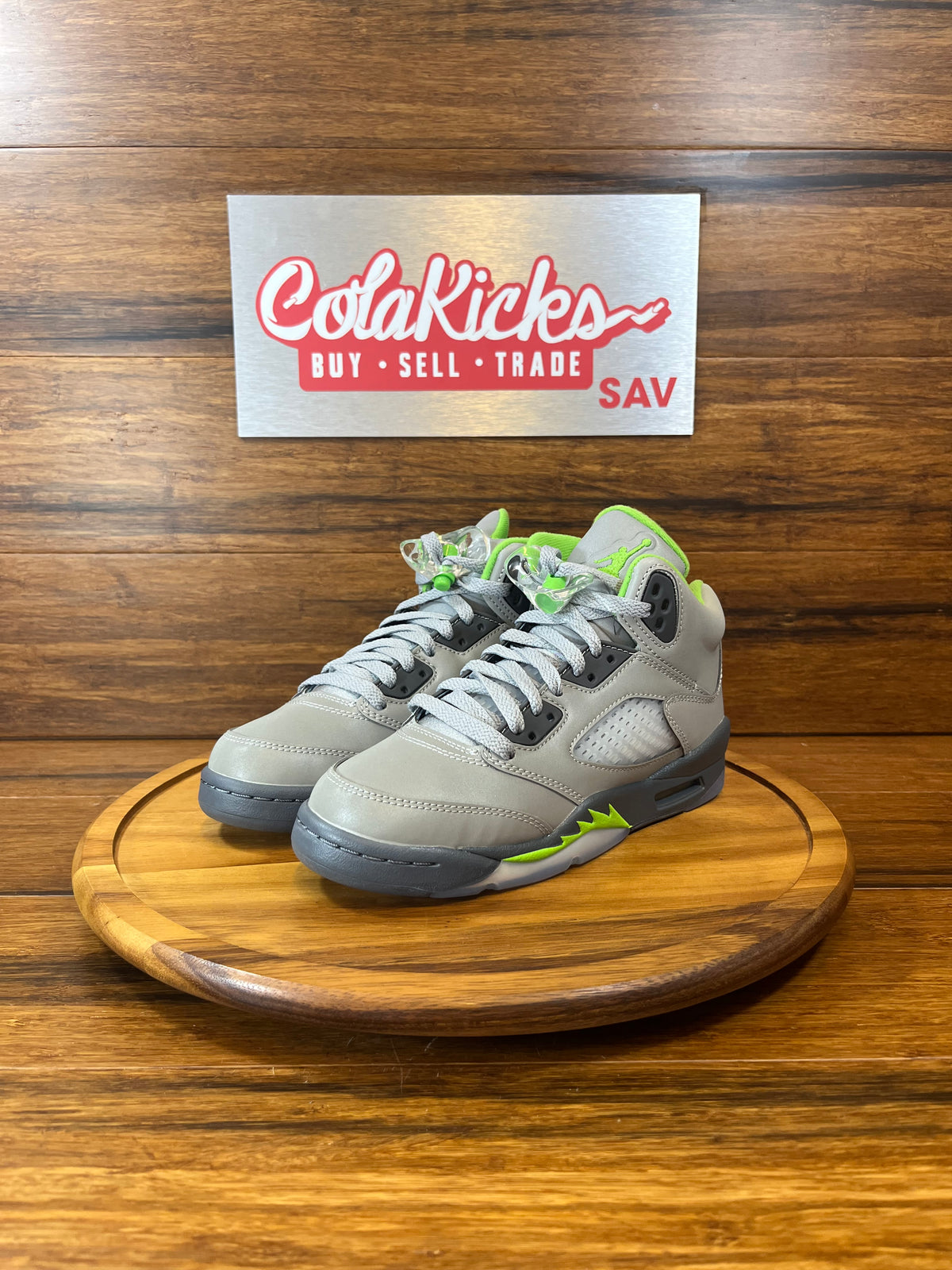 Jordan 5 Retro Green Bean (2022) (GS)