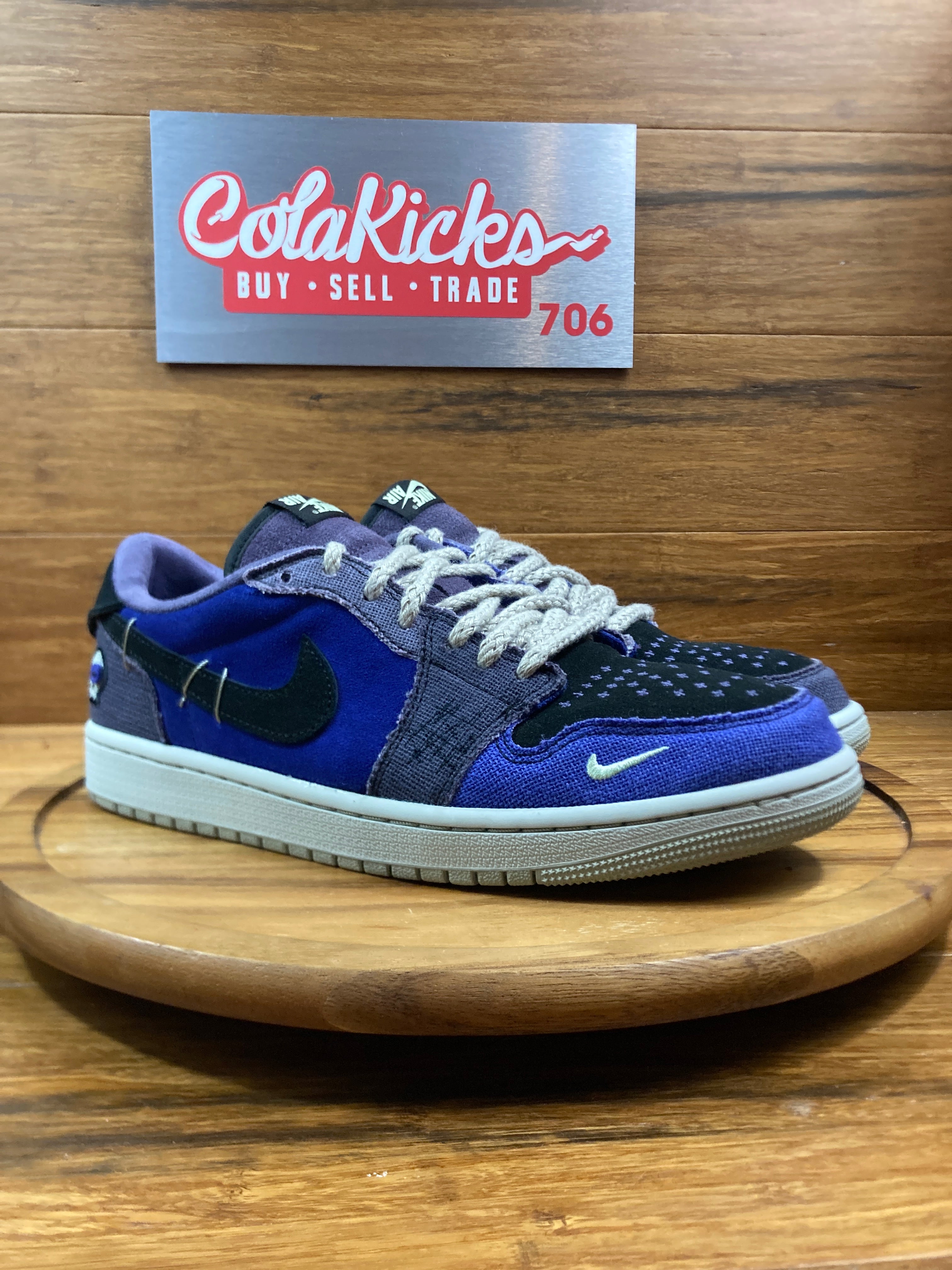 Jordan 1 Retro Low OG Zion Williamson Voodoo Alternate