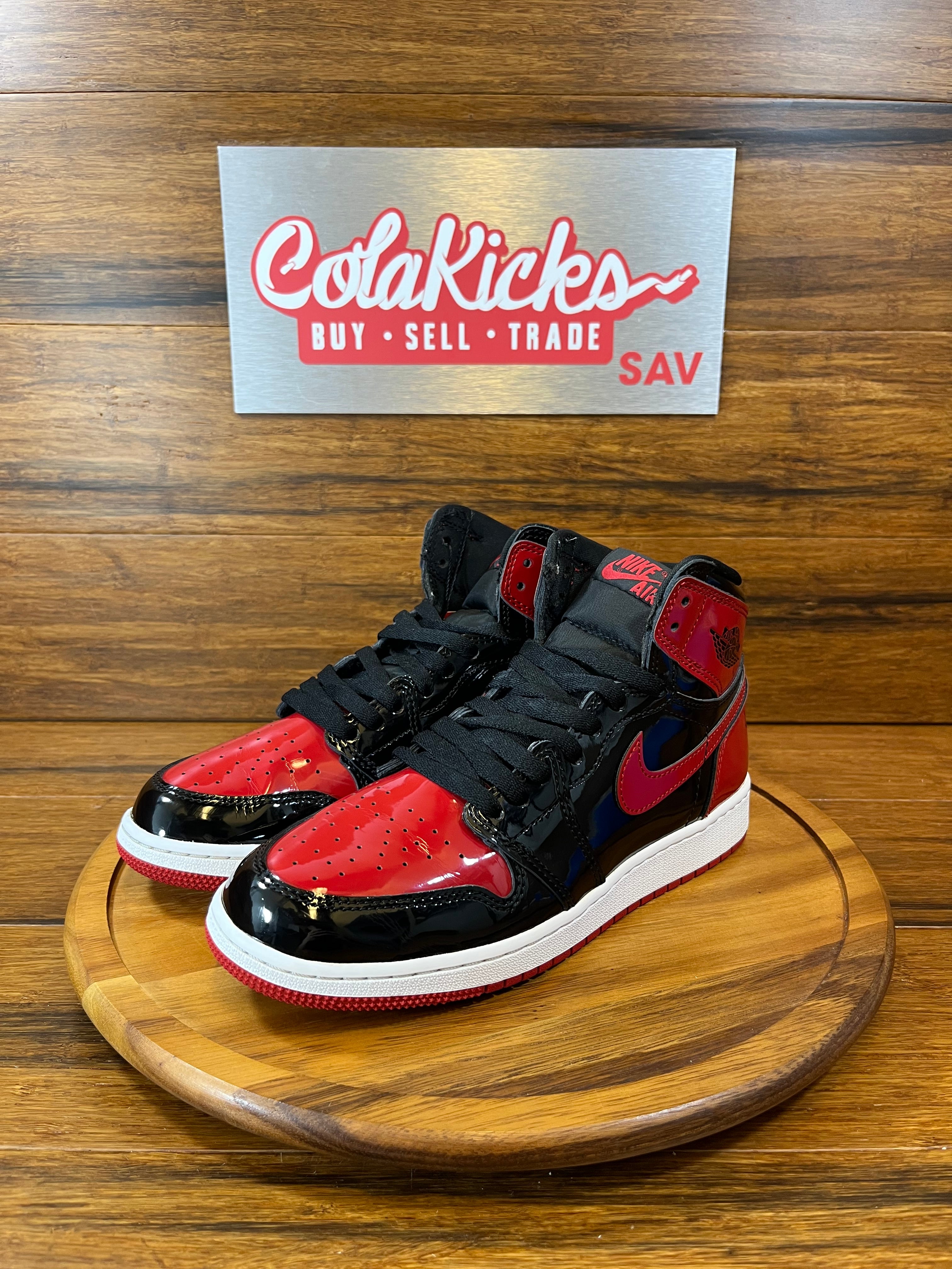 Jordan 1 Retro High OG Patent Bred (GS)