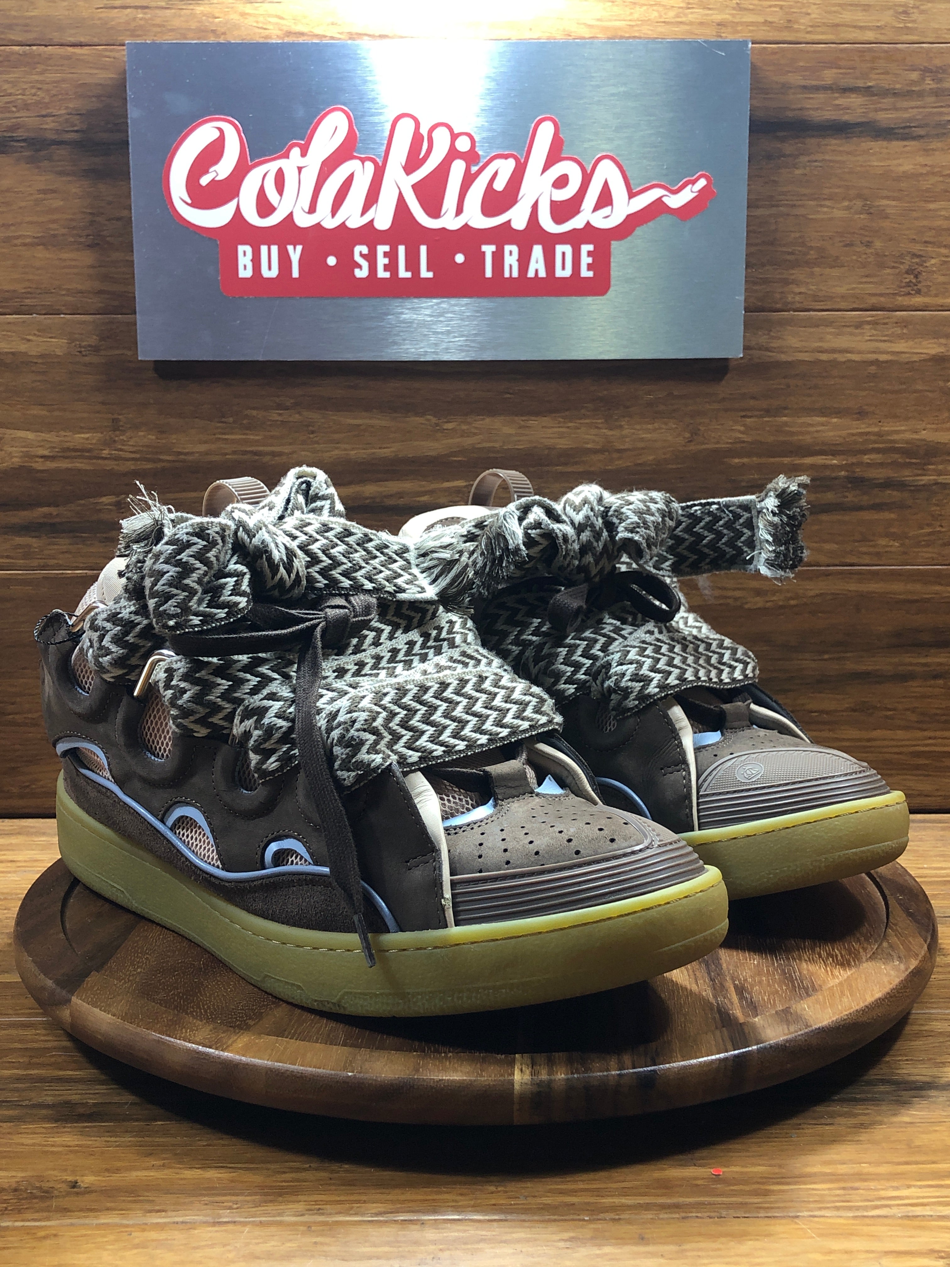 Lanvin Curb 'Brown Blue'