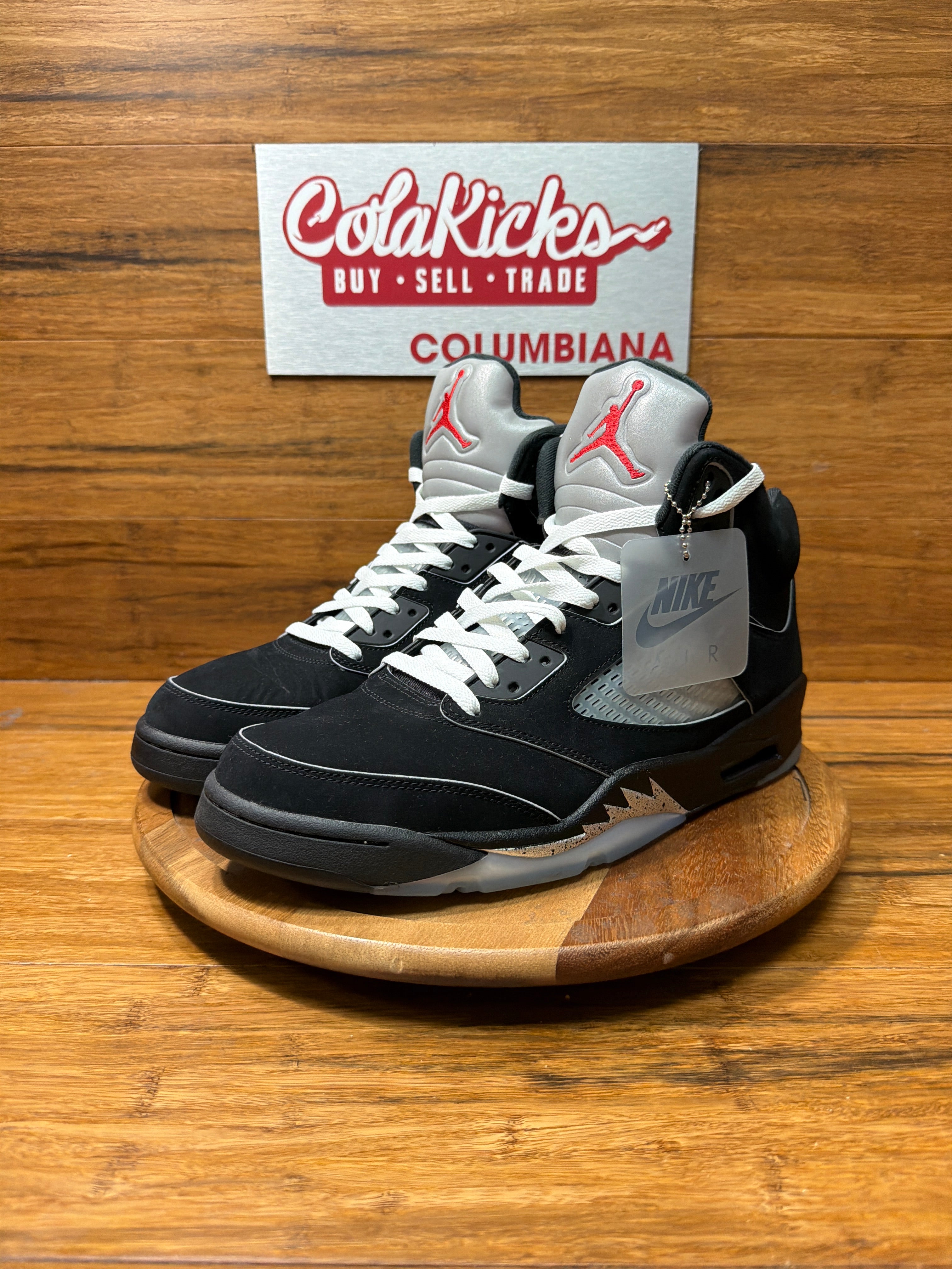 Jordan 5 Retro OG Black Metallic Reimagined (Missing Lace Lock)