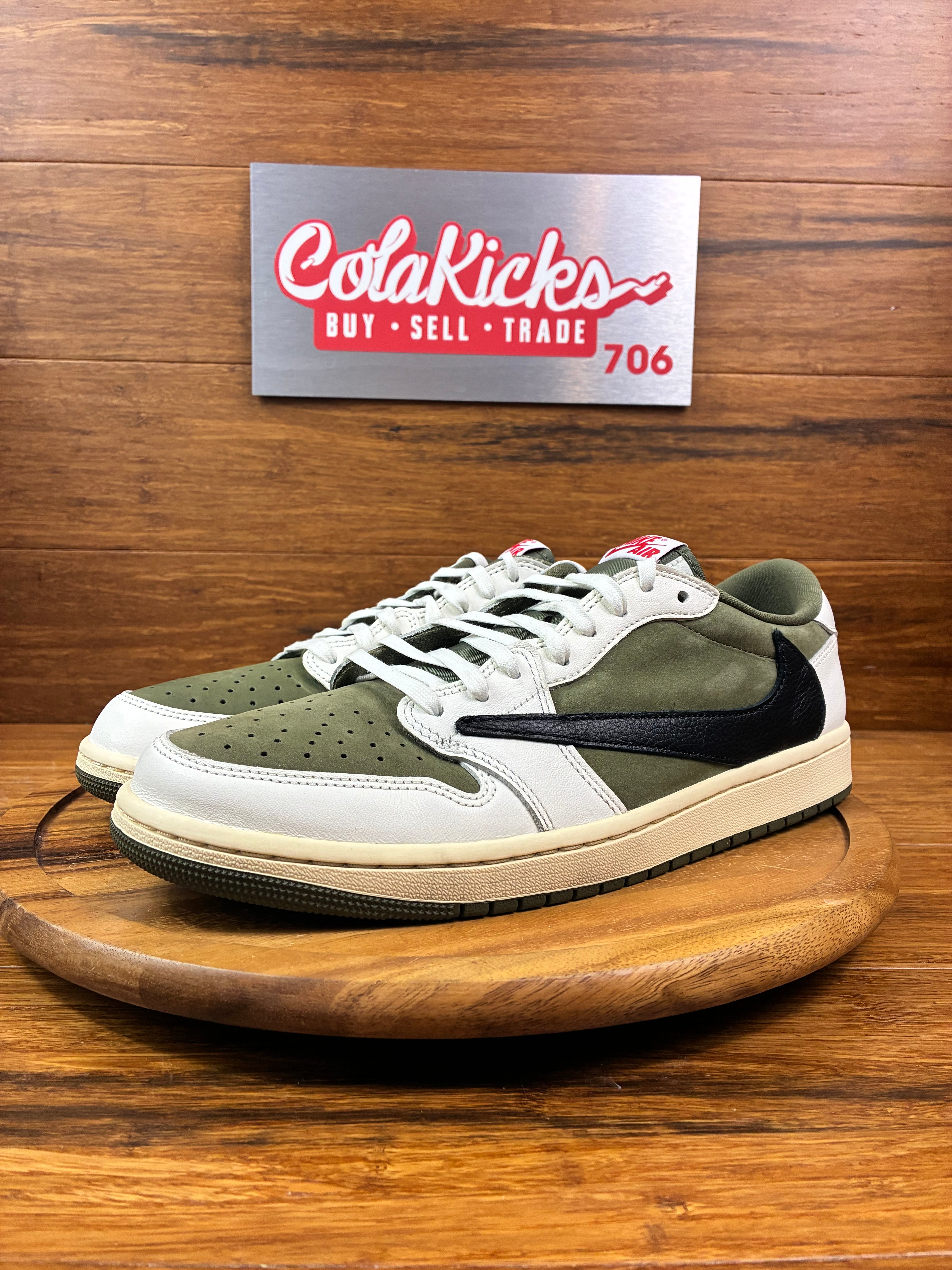Jordan 1 Retro Low OG SP Travis Scott Medium Olive