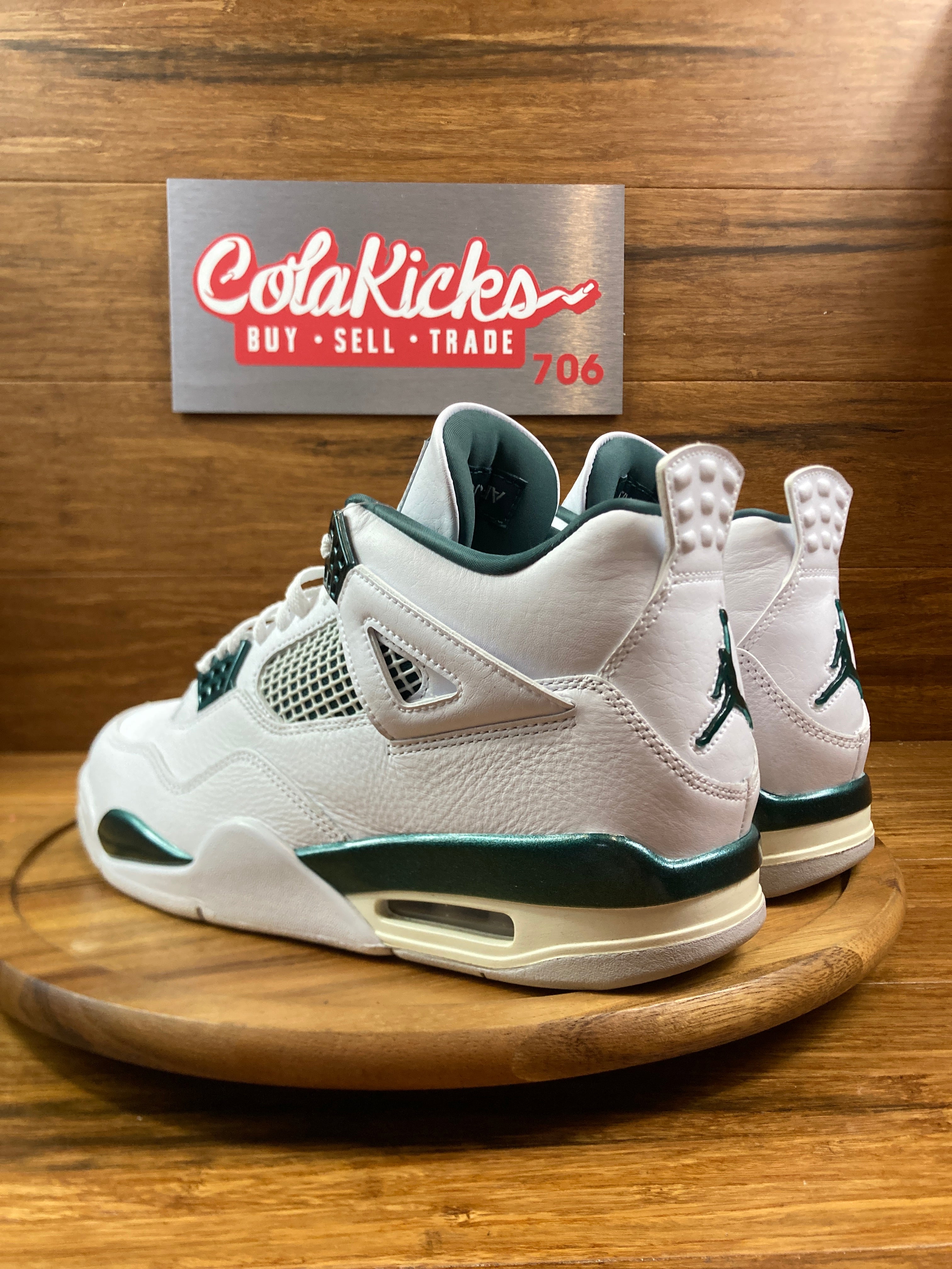 Jordan 4 Retro Oxidized Green
