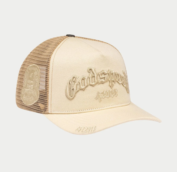 Godspeed GS Forever Trucker Hat (Bone)