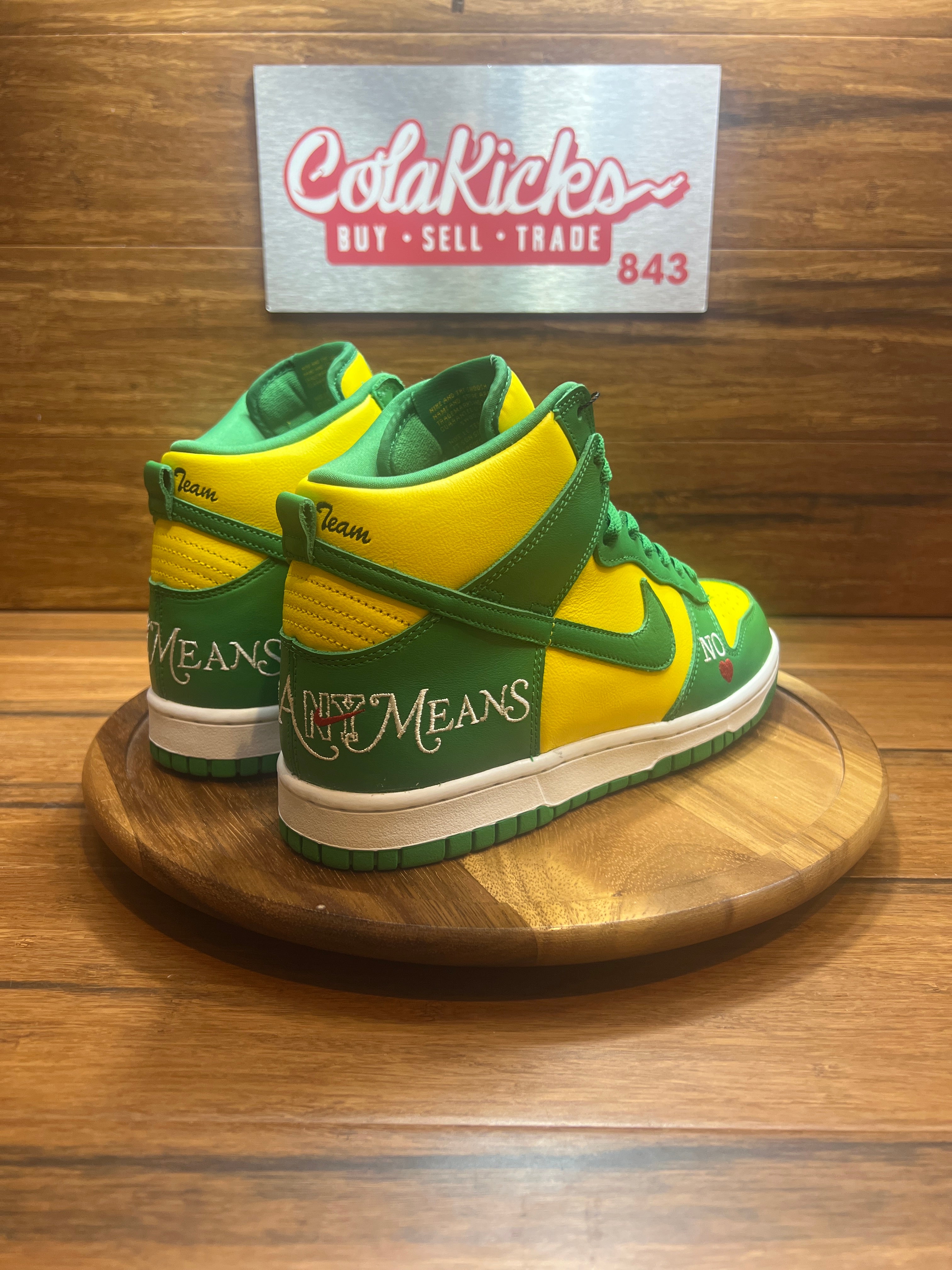 Nike SB Dunk High Supreme By Any Means Brazil