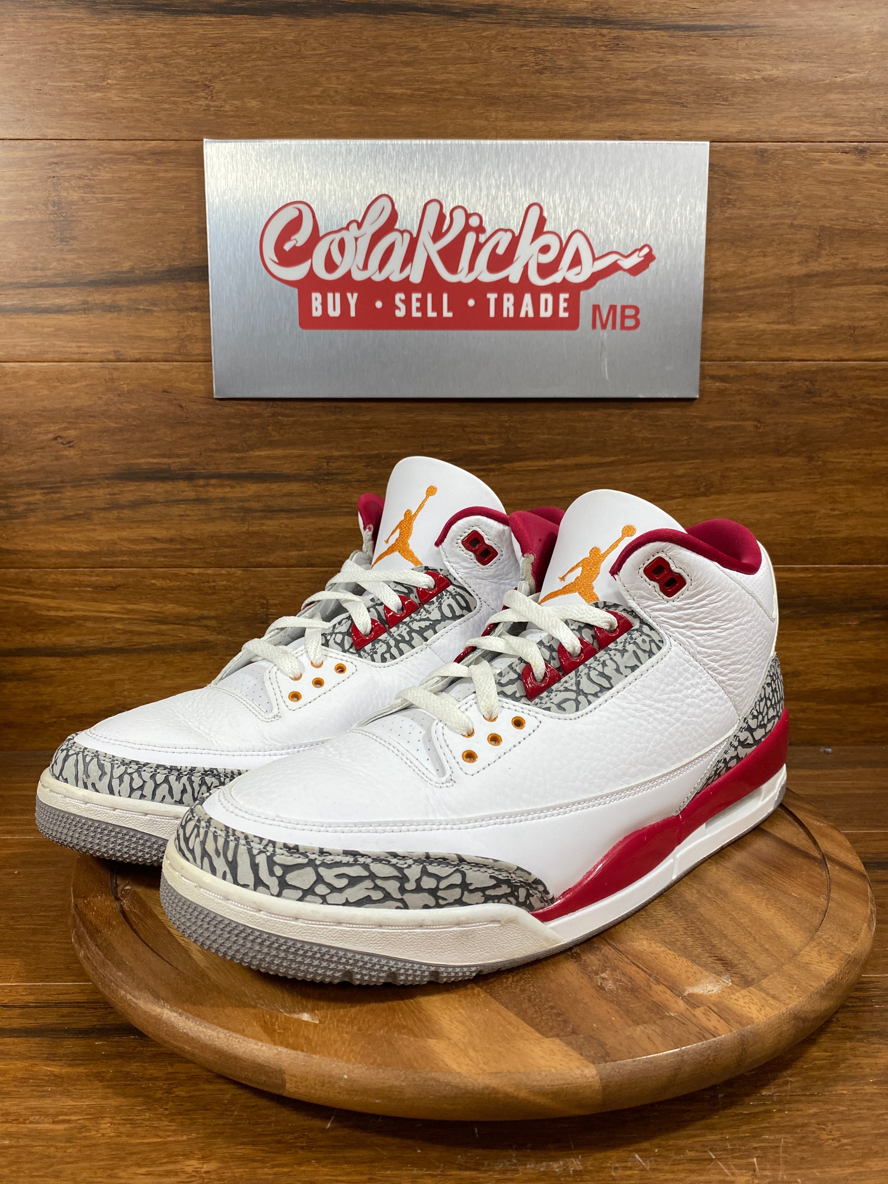 Jordan 3 Retro Cardinal Red
