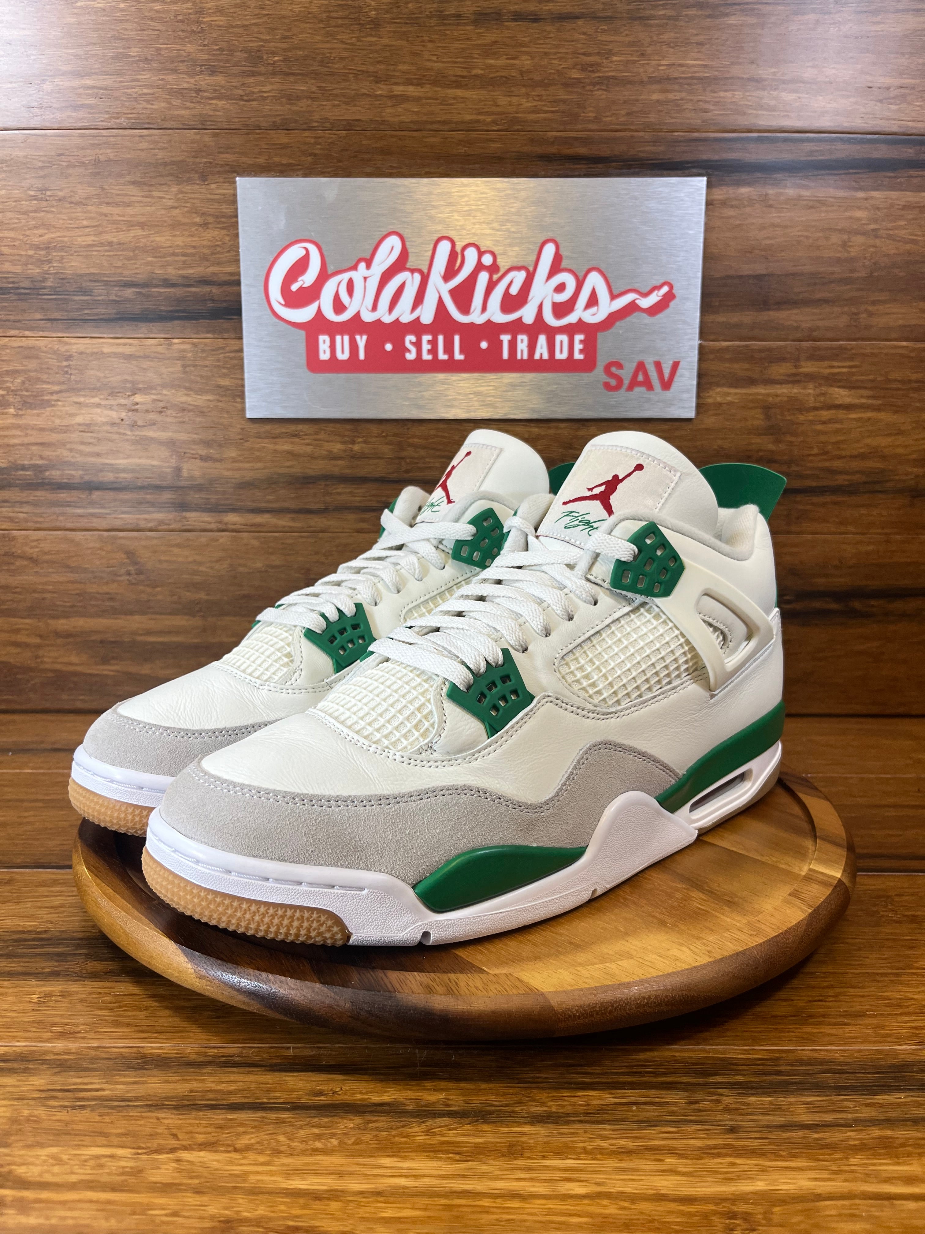 Jordan 4 Retro SB Pine Green
