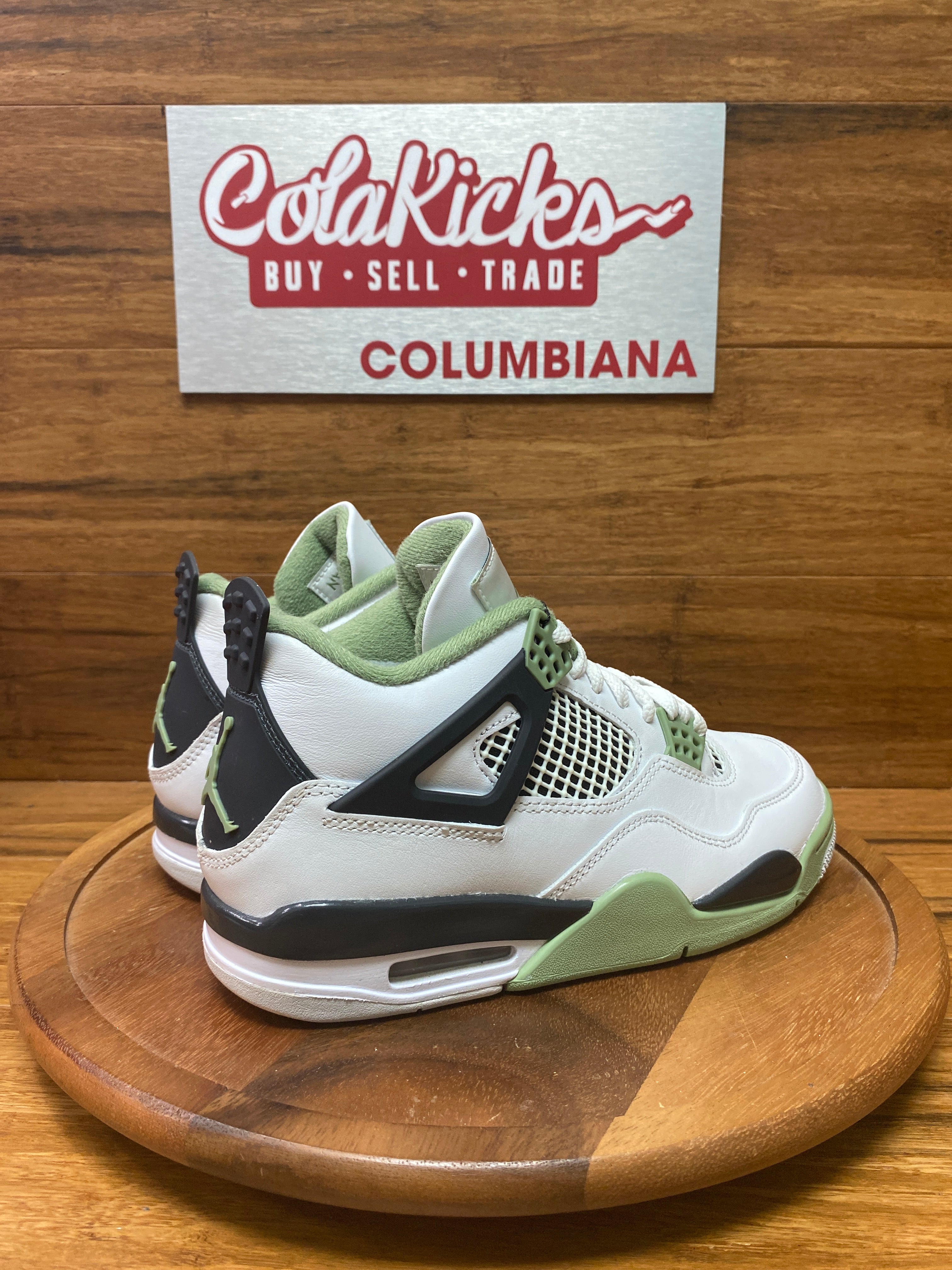 Jordan 4 Retro Seafoam (Women's)