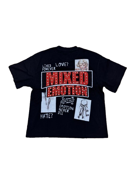 Mixed Emotion Lost Identity Black