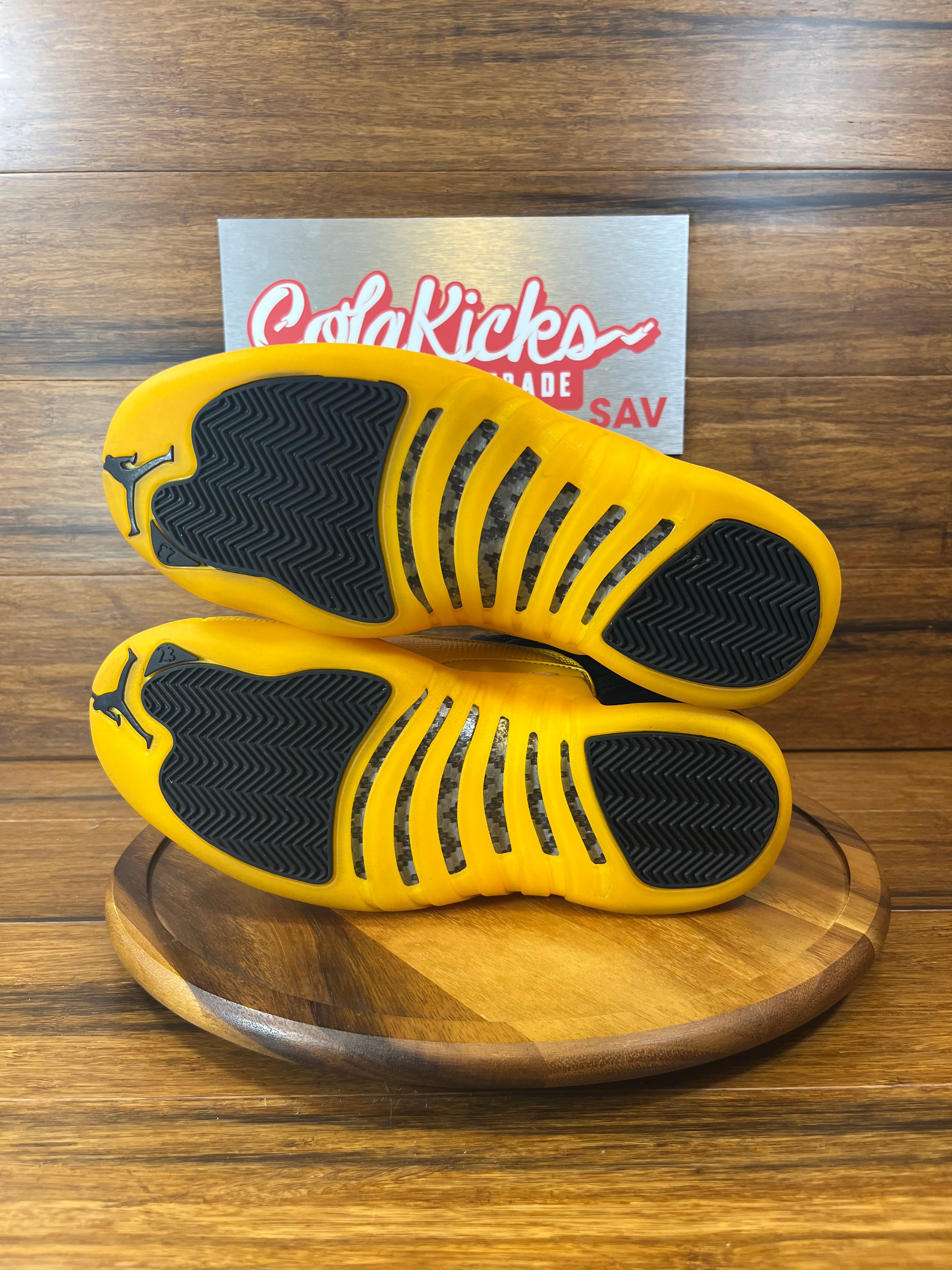 Jordan 12 Retro Black University Gold