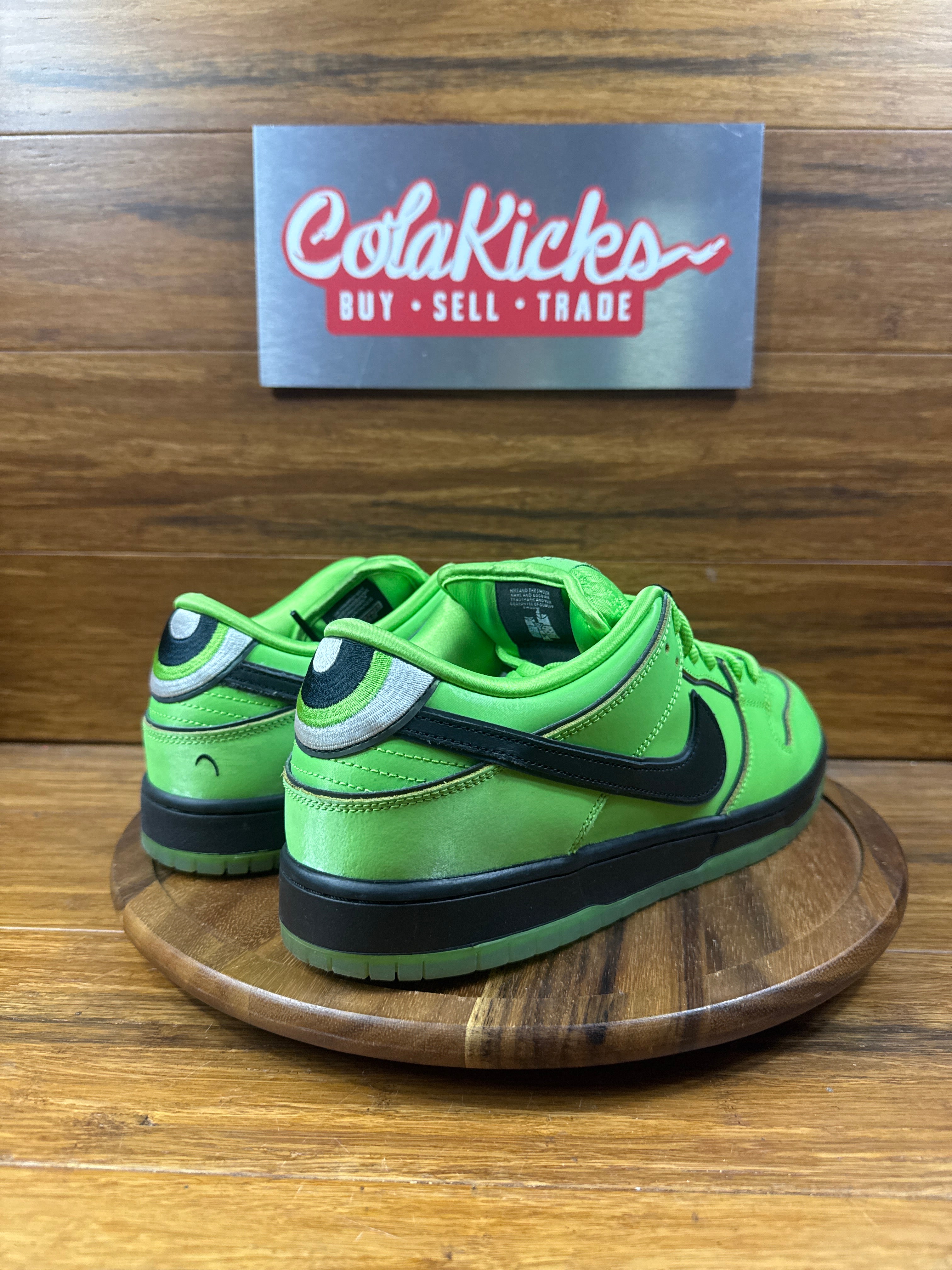 Nike SB Dunk Low The Powerpuff Girls Buttercup