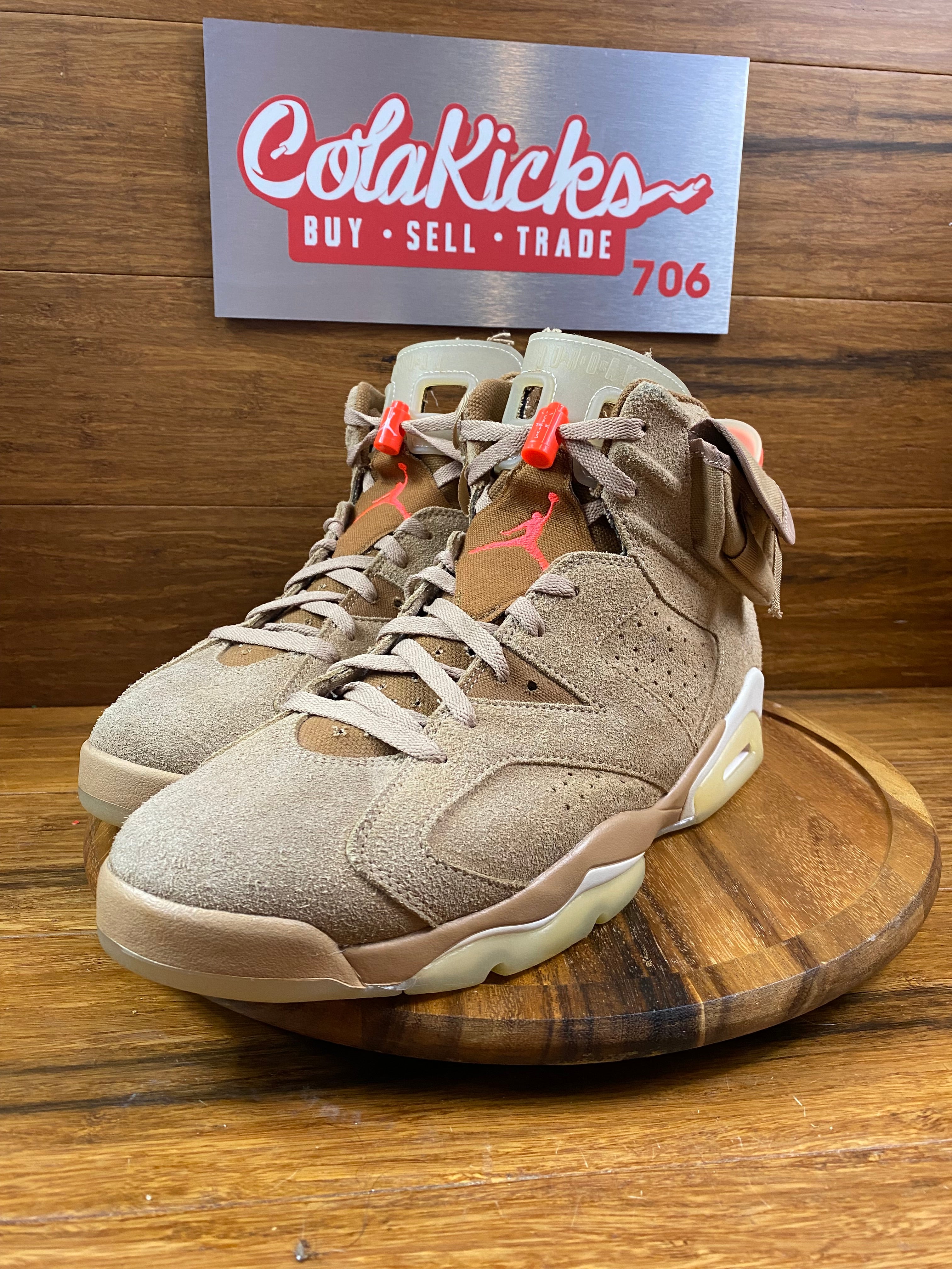 Jordan 6 Retro Travis Scott British Khaki