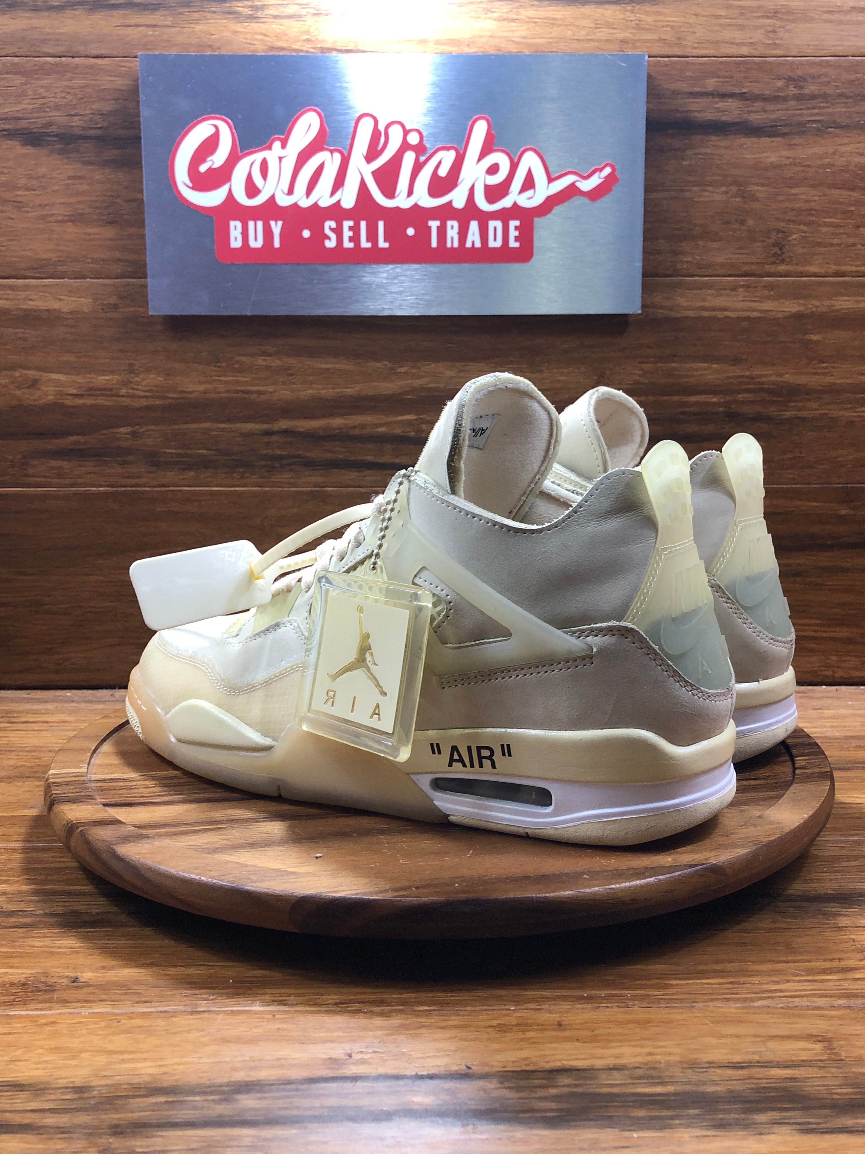 Jordan 4 Retro Off-White Sail (Women's)