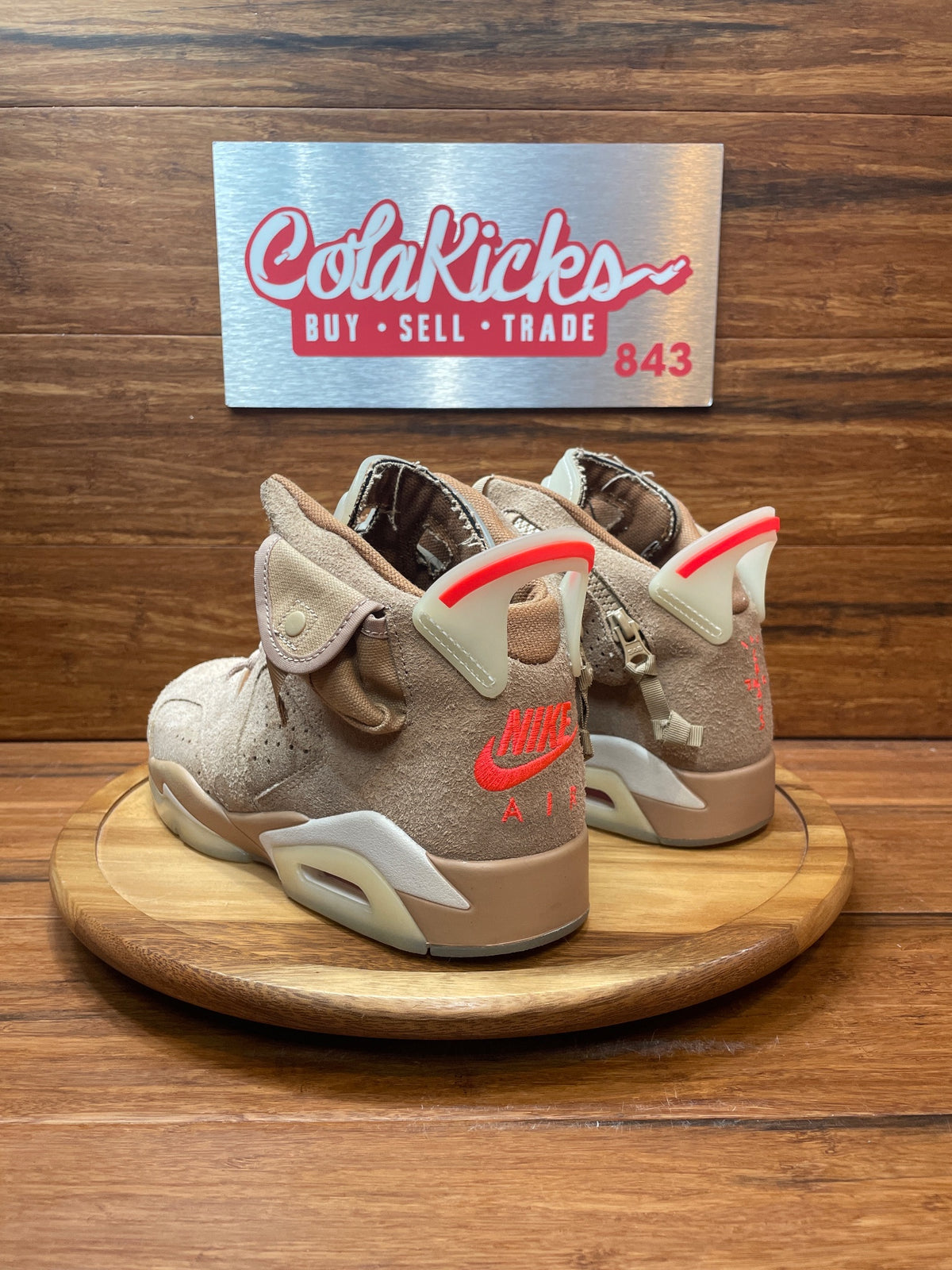 Jordan 6 Retro Travis Scott British Khaki