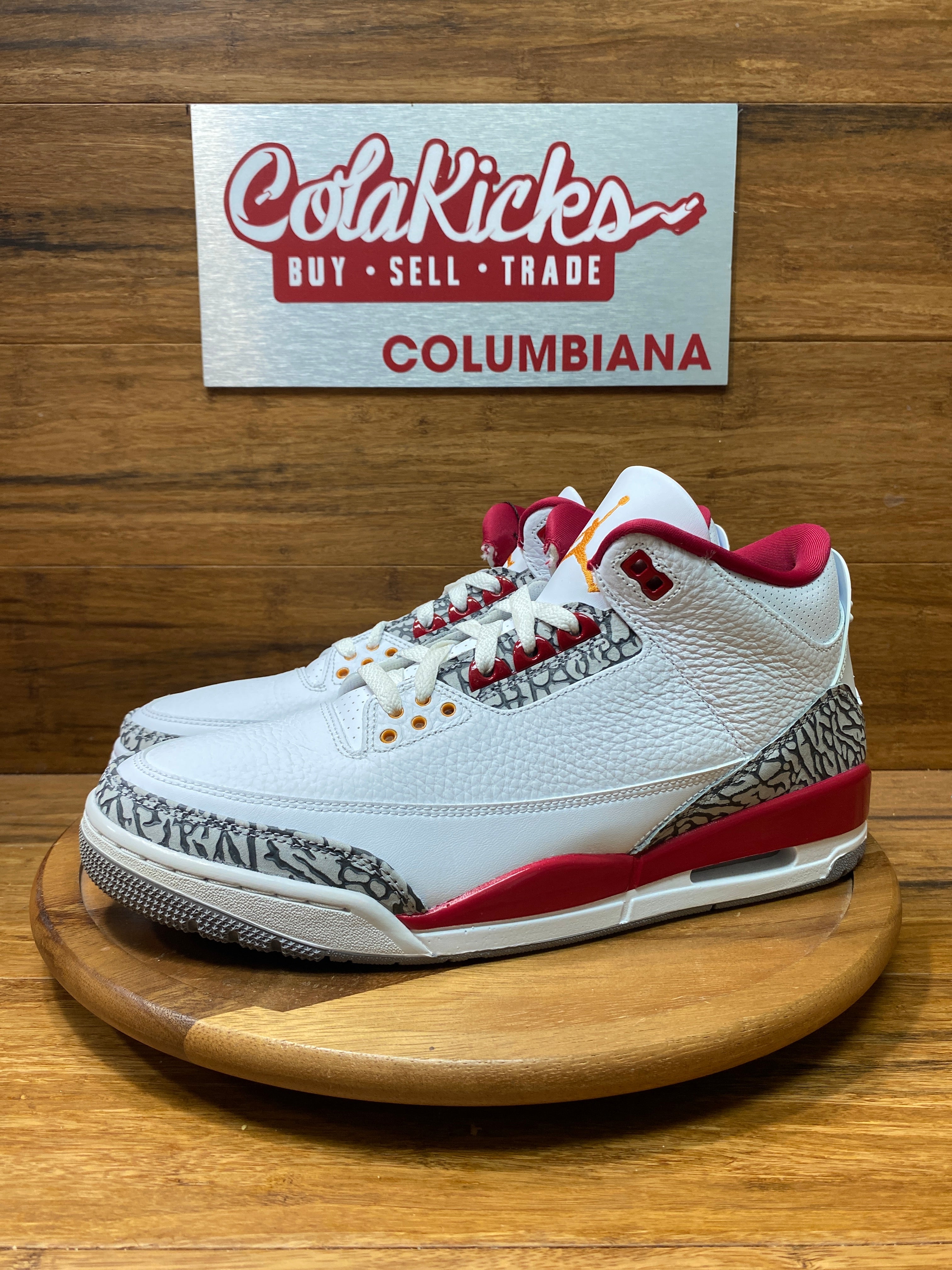 Jordan 3 Retro Cardinal Red