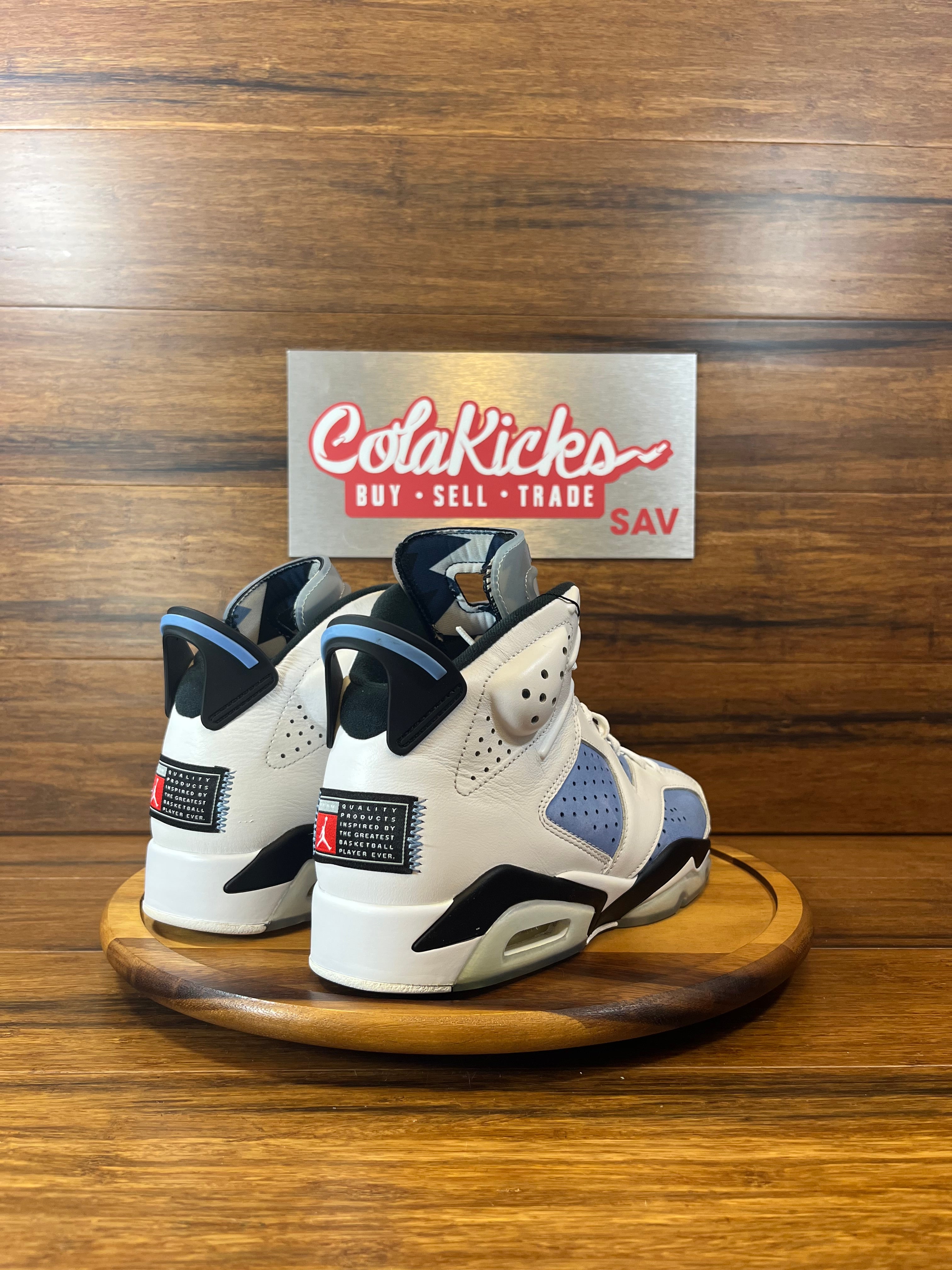 Jordan 6 Retro UNC White