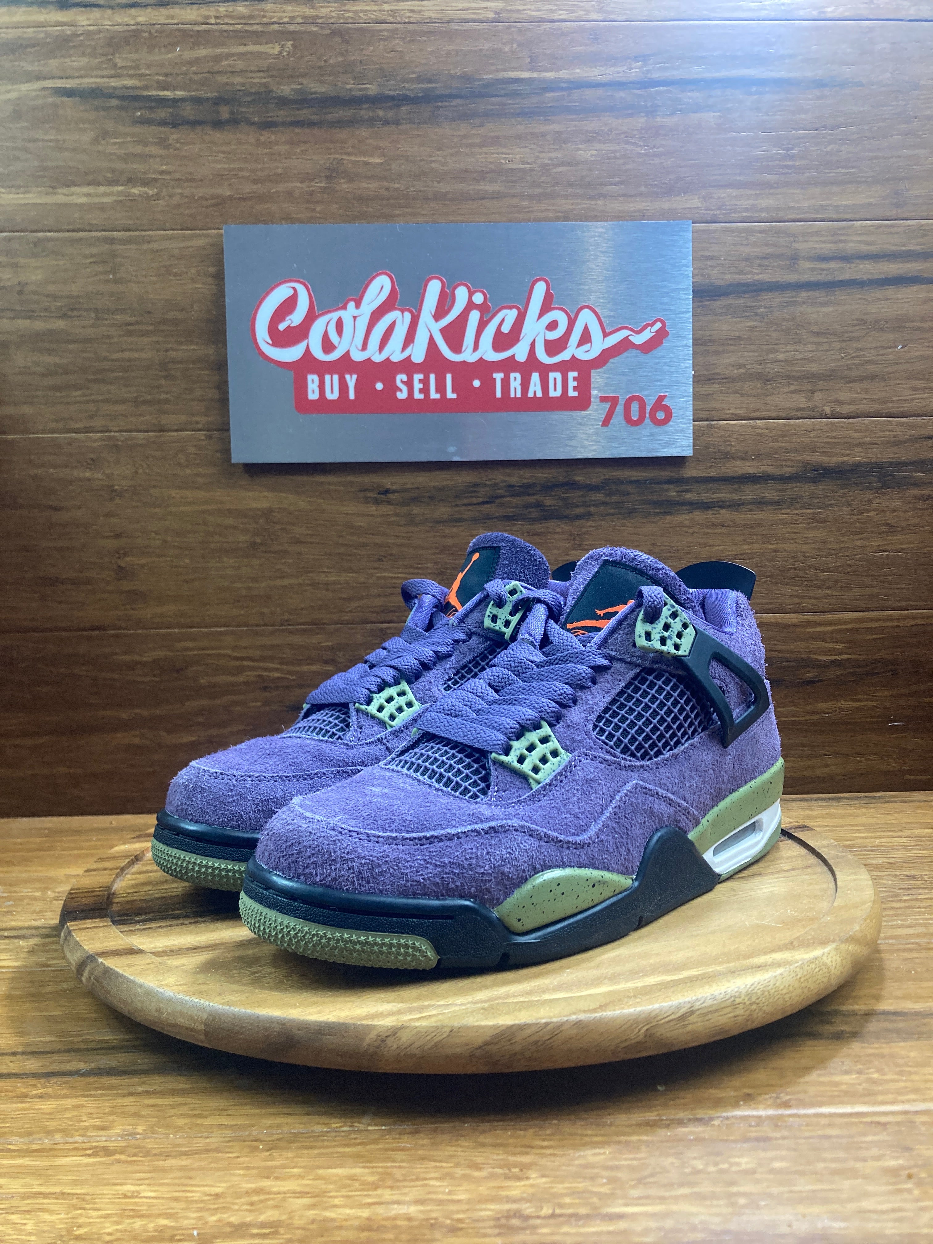 Jordan 4 Retro Canyon Purple (Women's)