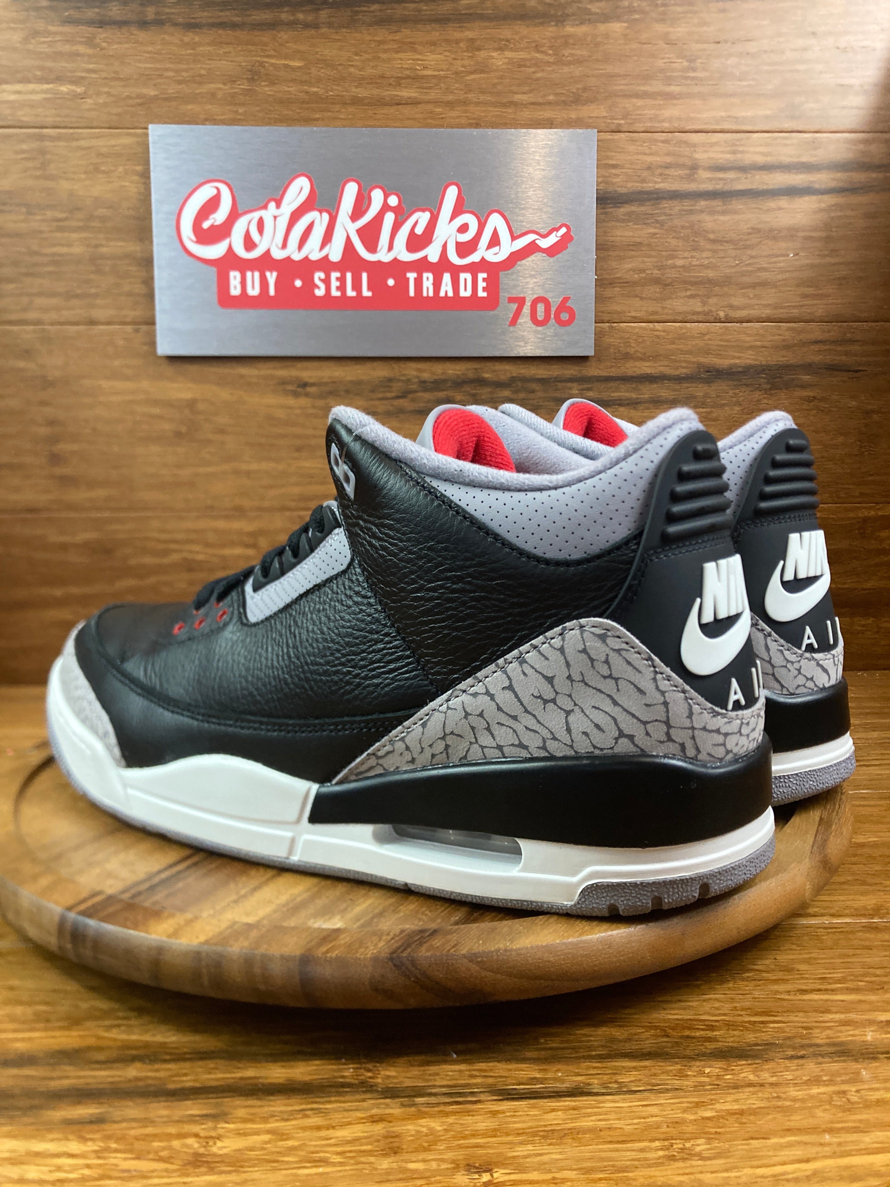Jordan 3 Retro OG Black Cement (2024)