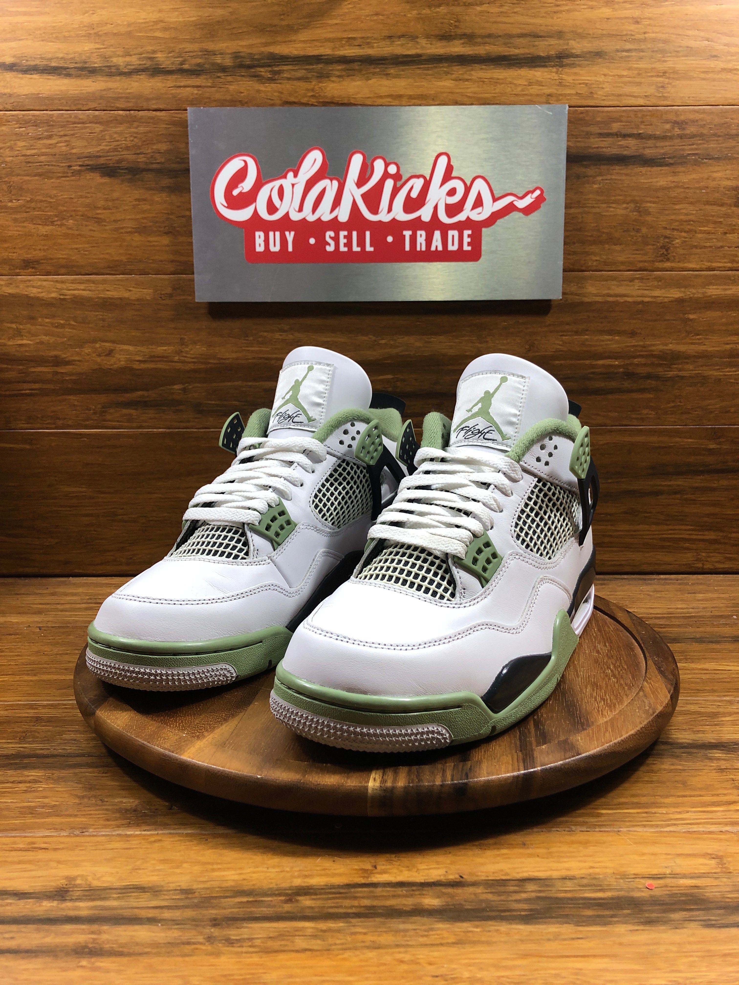 Jordan 4 Retro Seafoam (Women's)
