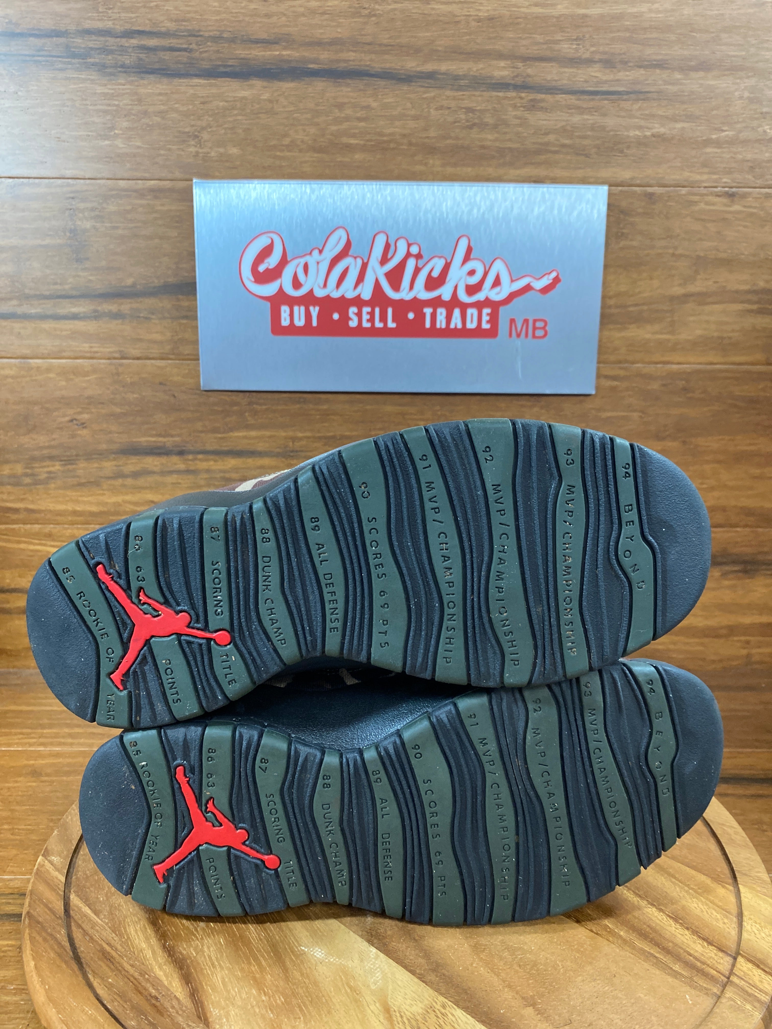 Jordan 10 Retro Woodland Camo
