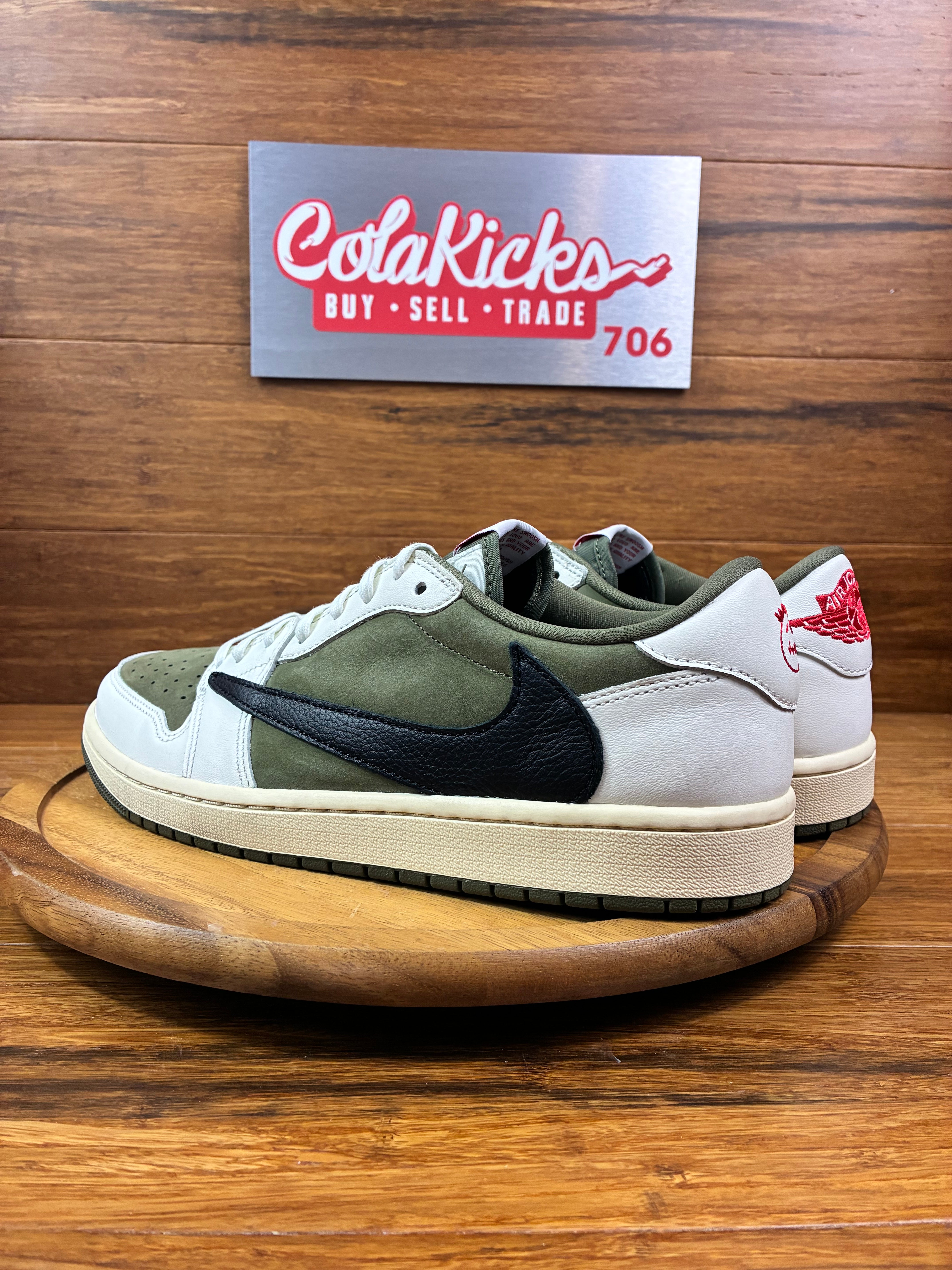 Jordan 1 Retro Low OG SP Travis Scott Medium Olive