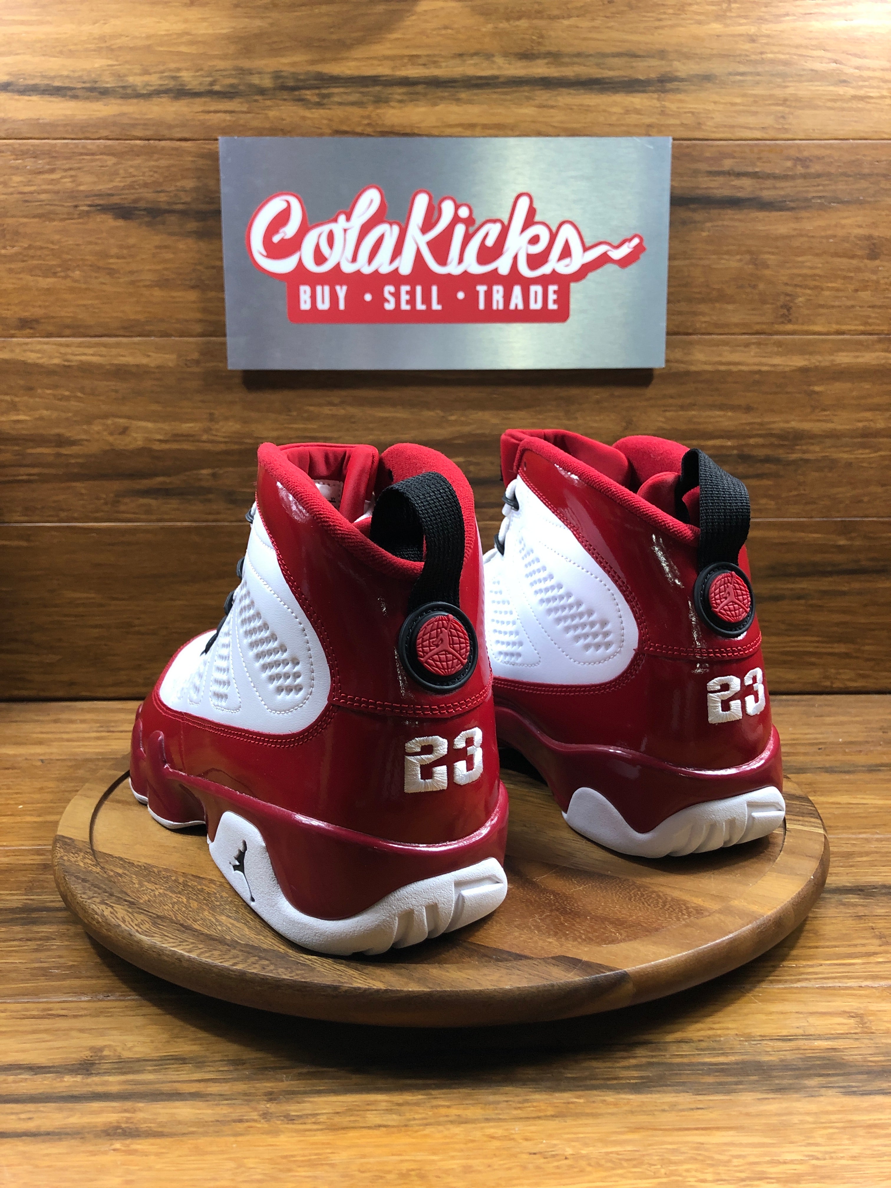Jordan 9 Retro White Gym Red