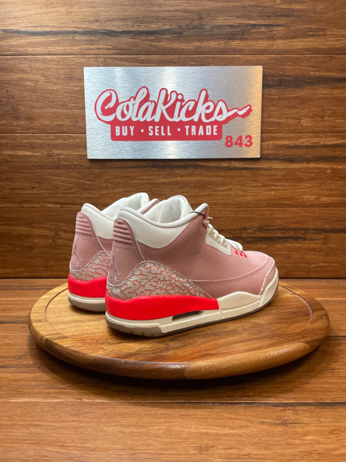 Jordan 3 Retro Rust Pink (Women's)