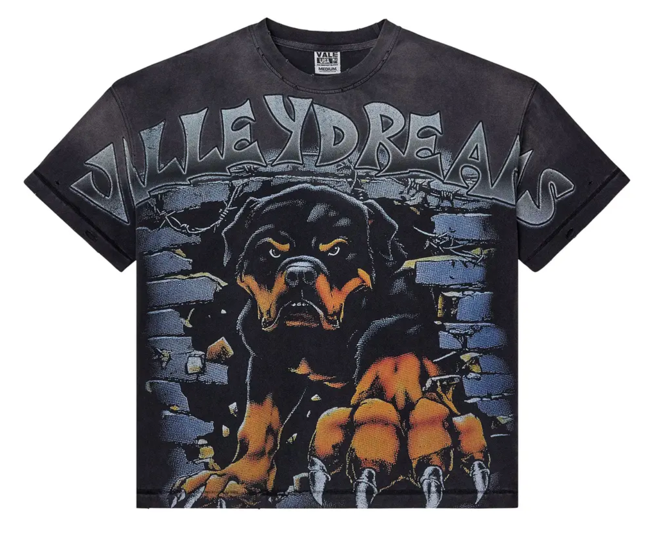Vale Forever Rottweiler Big Tee 'Black