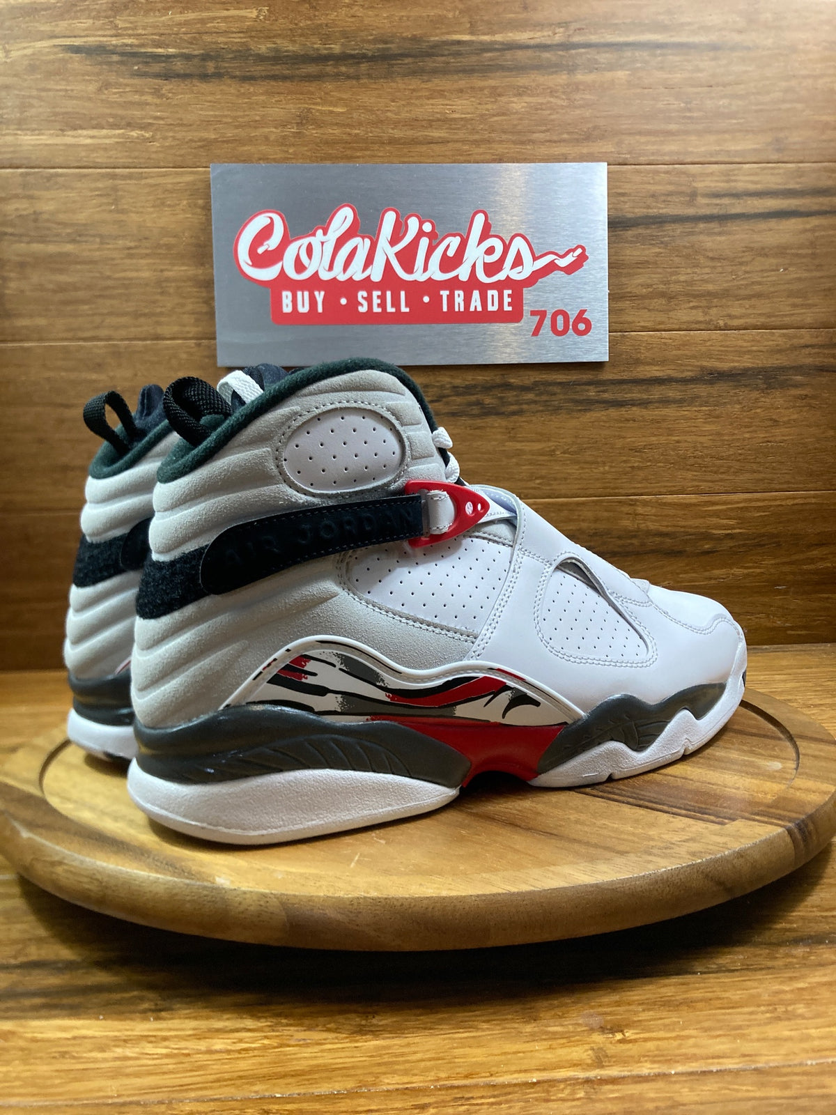Jordan 8 Retro White True Red (2025)