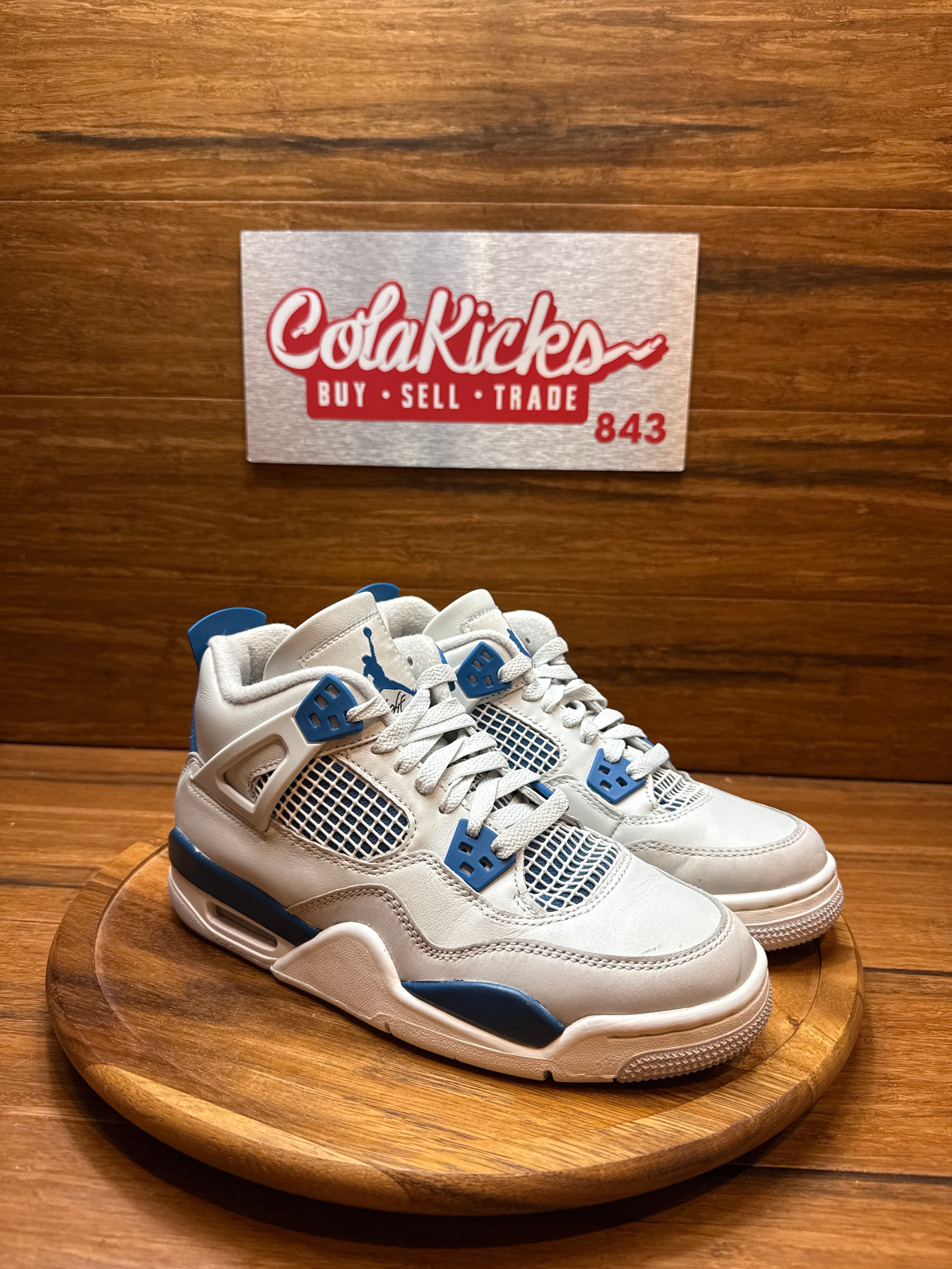 Jordan 4 Retro Military Blue (2024) (GS)