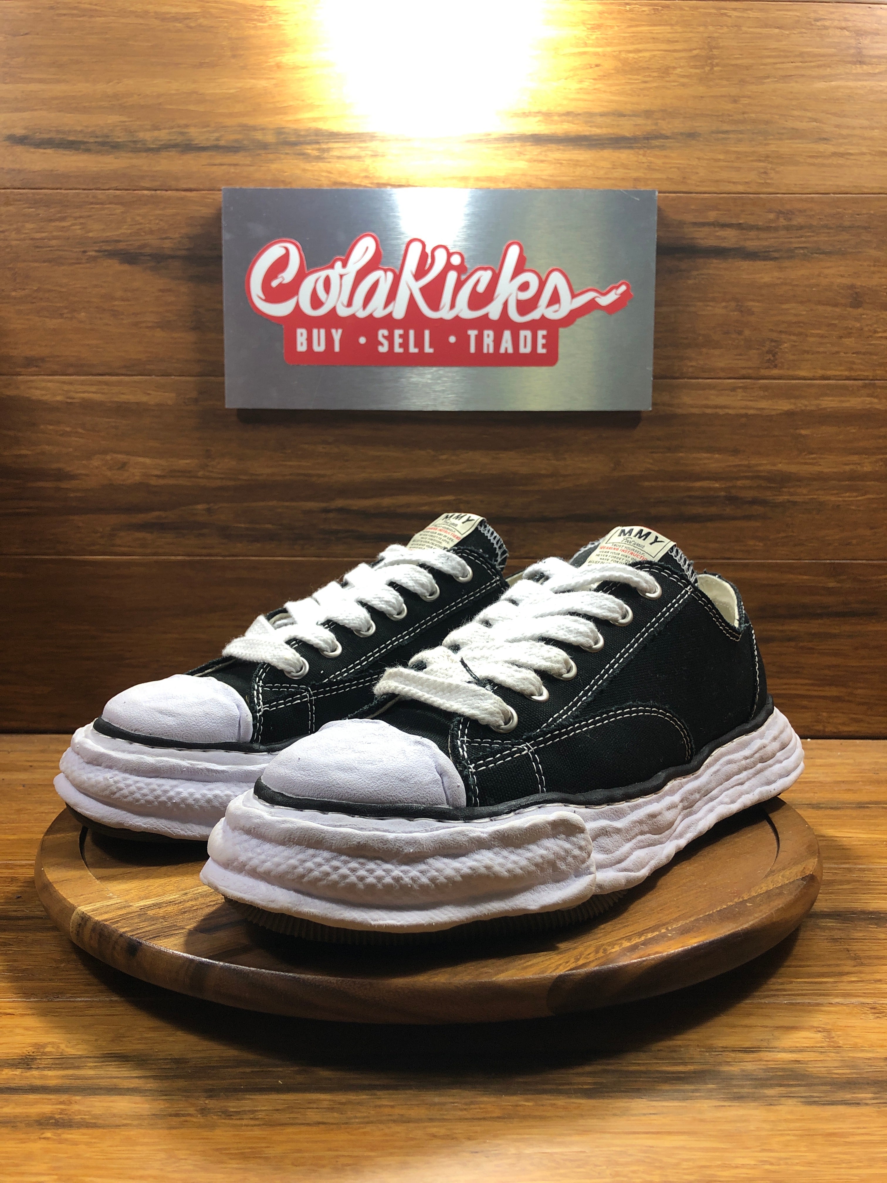 Maison Mihara Yasuhiro Peterson 23 OG Sole Canvas Low Black