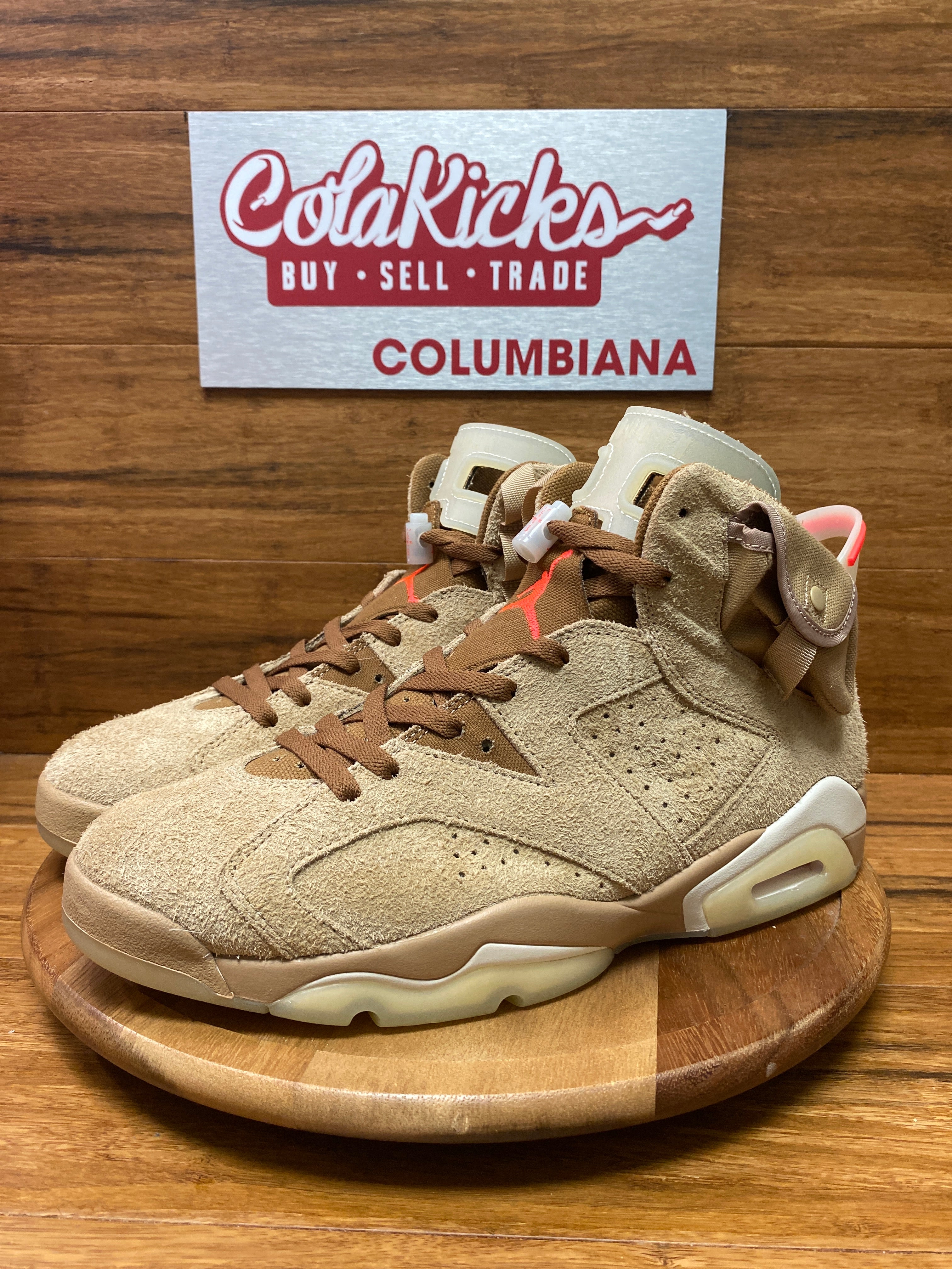 Jordan 6 Retro Travis Scott British Khaki