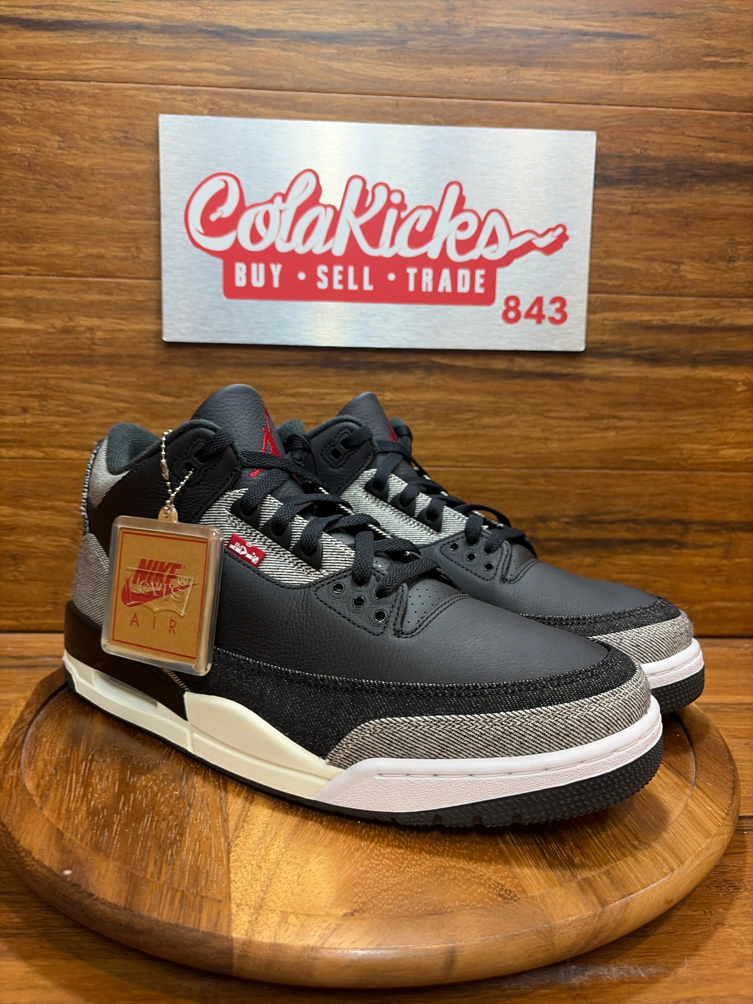 Jordan 3 Retro Levi’s Black