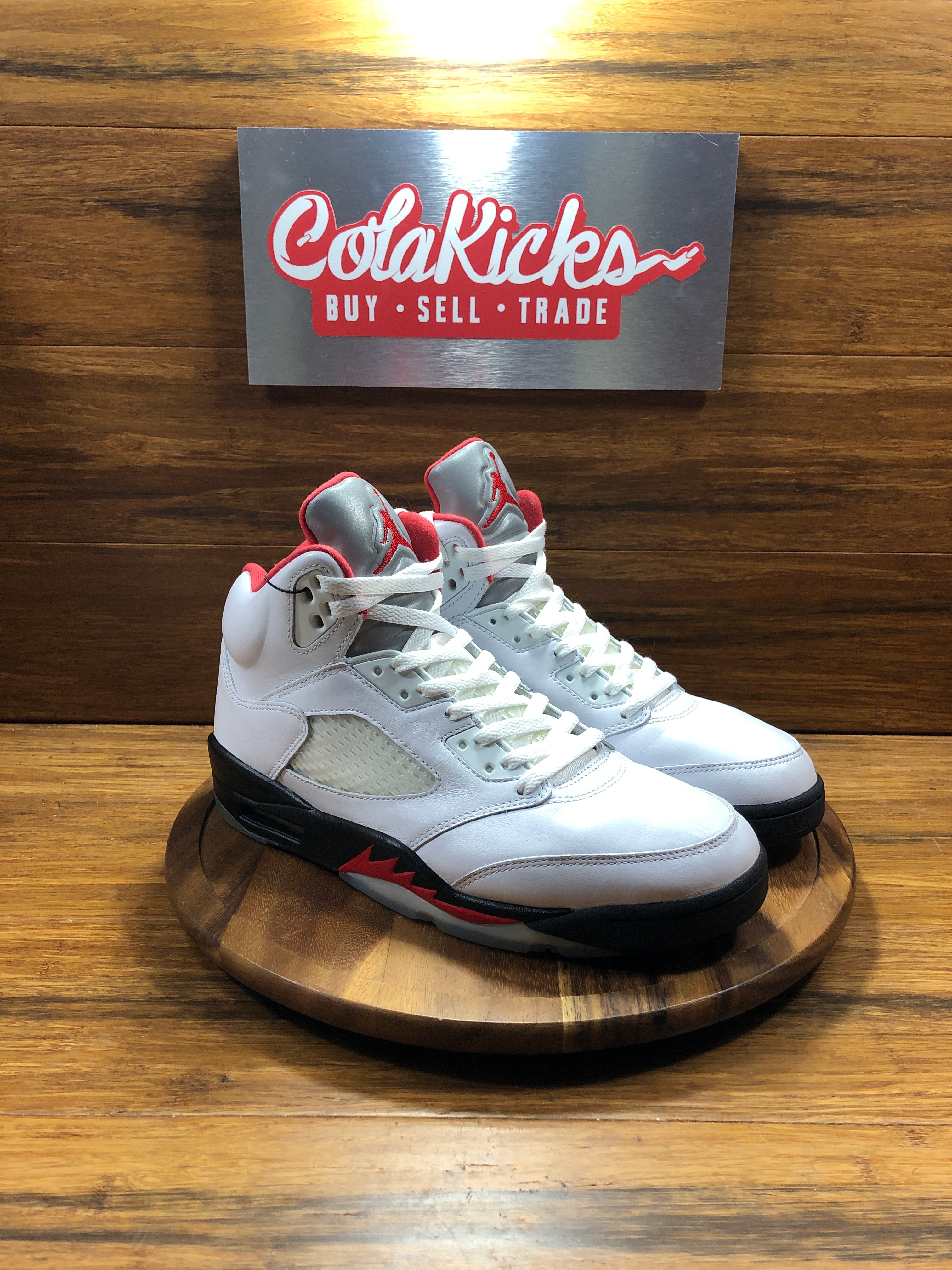Jordan 5 Retro Fire Red Silver Tongue (2020)
