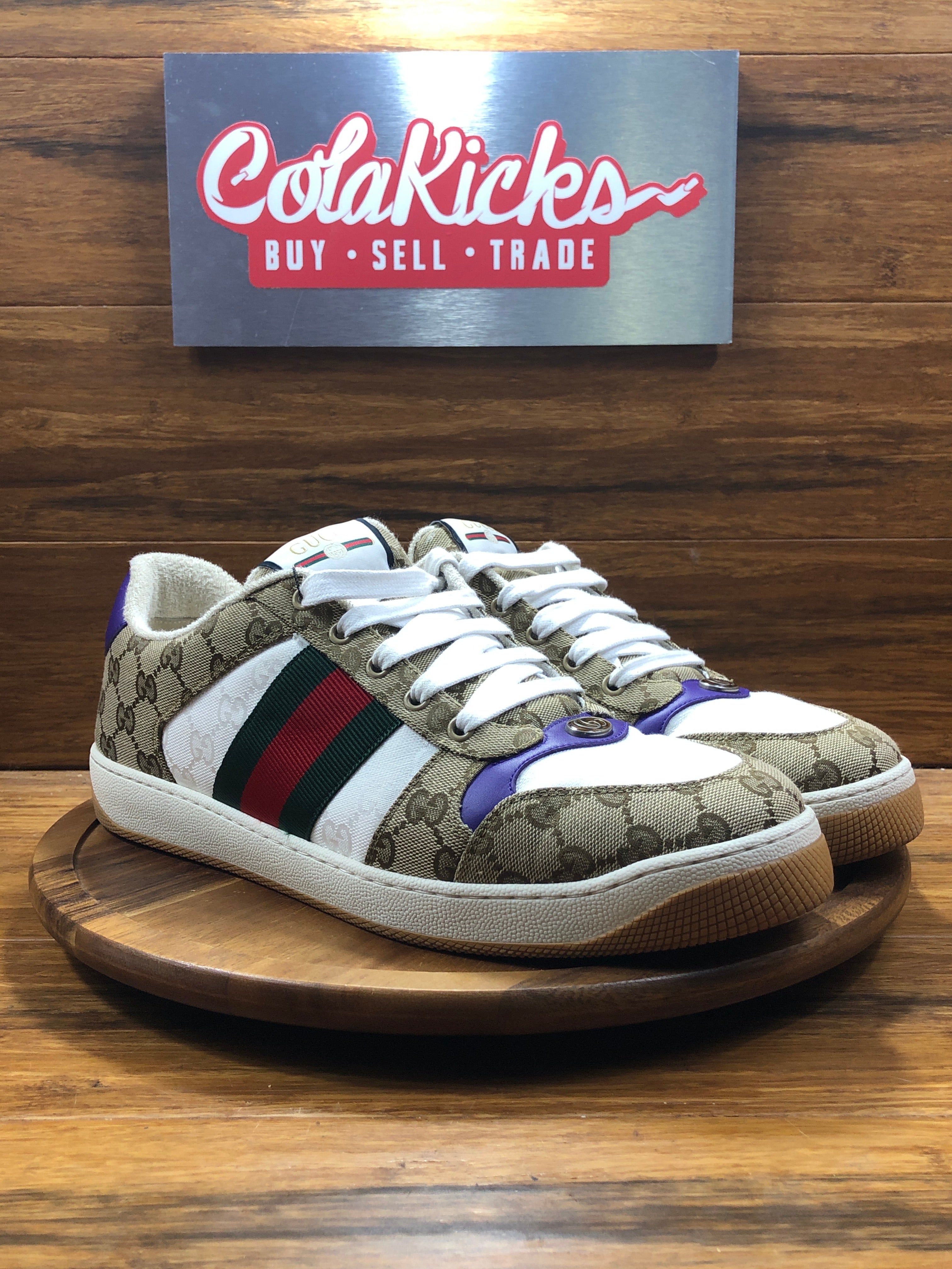 Gucci Screnner GG Beige Purple
