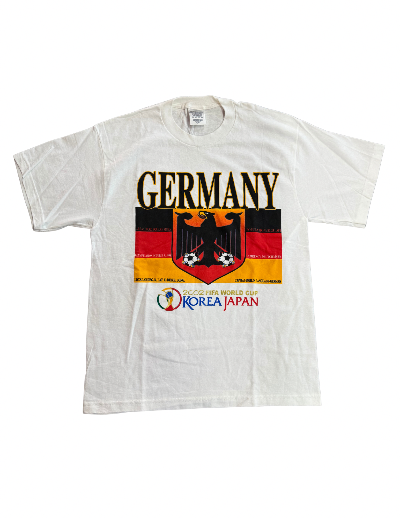 Germany 2002 World Cup Tee Type 1