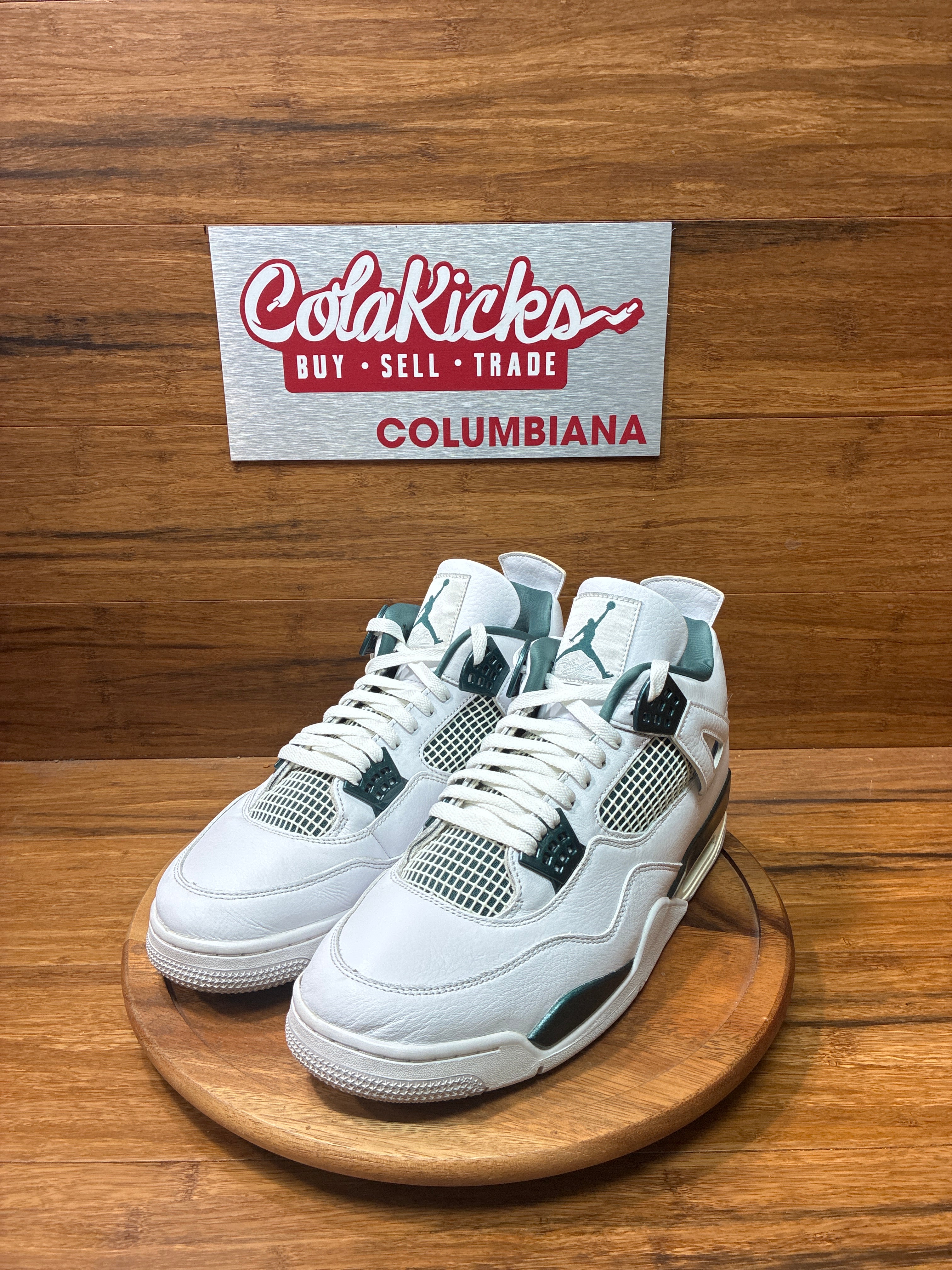 Jordan 4 Retro Oxidized Green