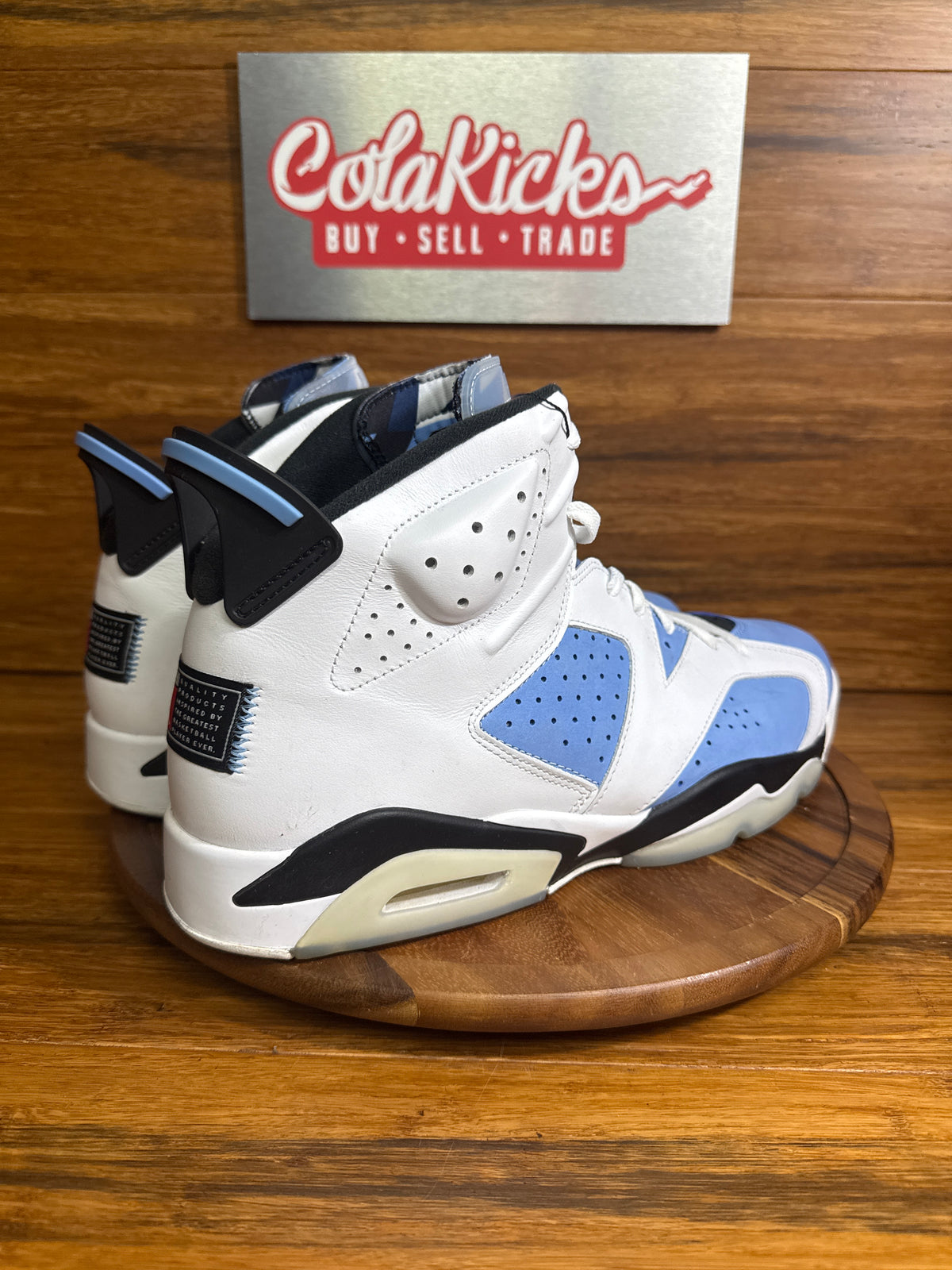 Jordan 6 Retro UNC White