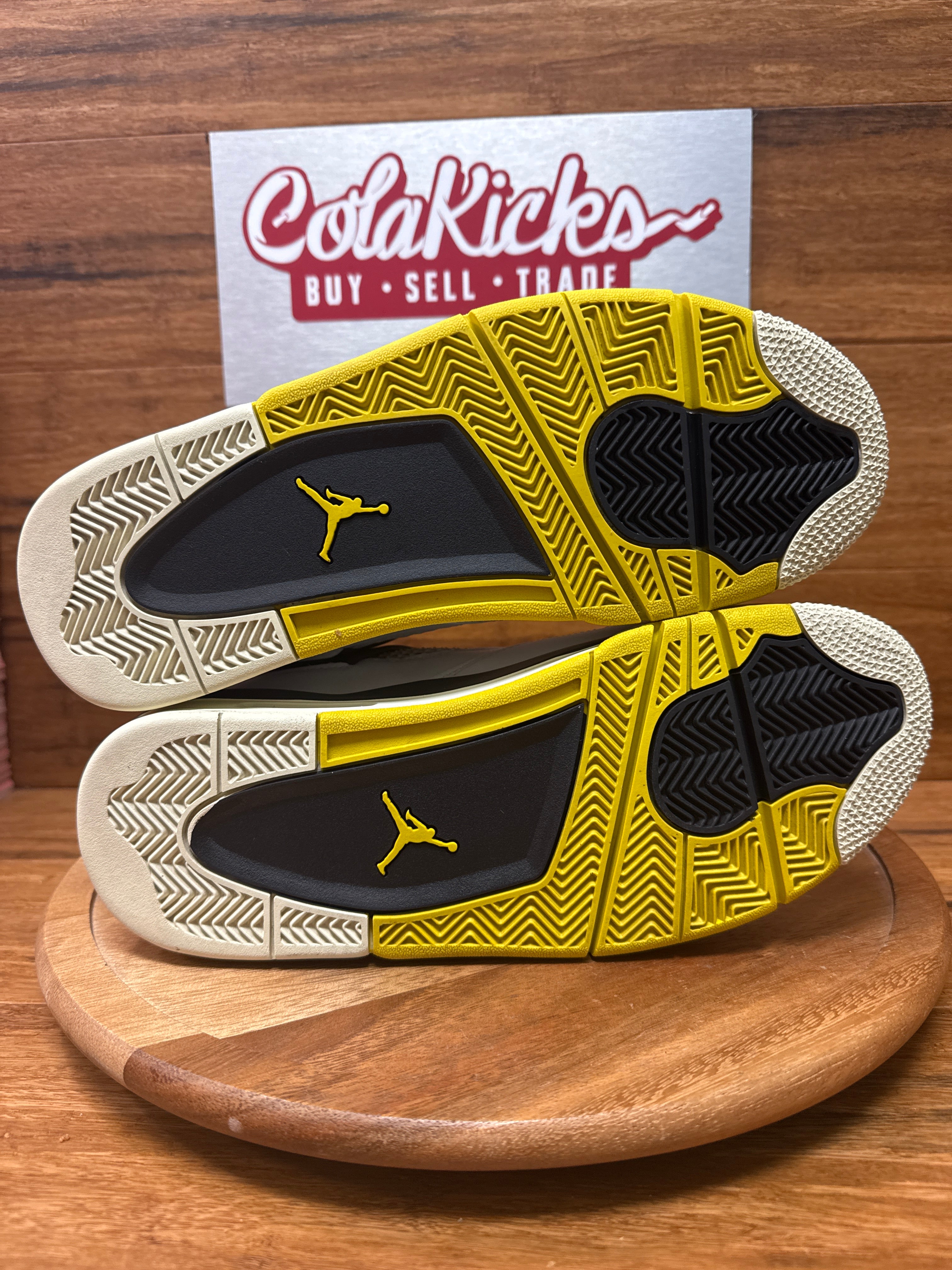 Jordan 4 Retro Vivid Sulfur (Women's)