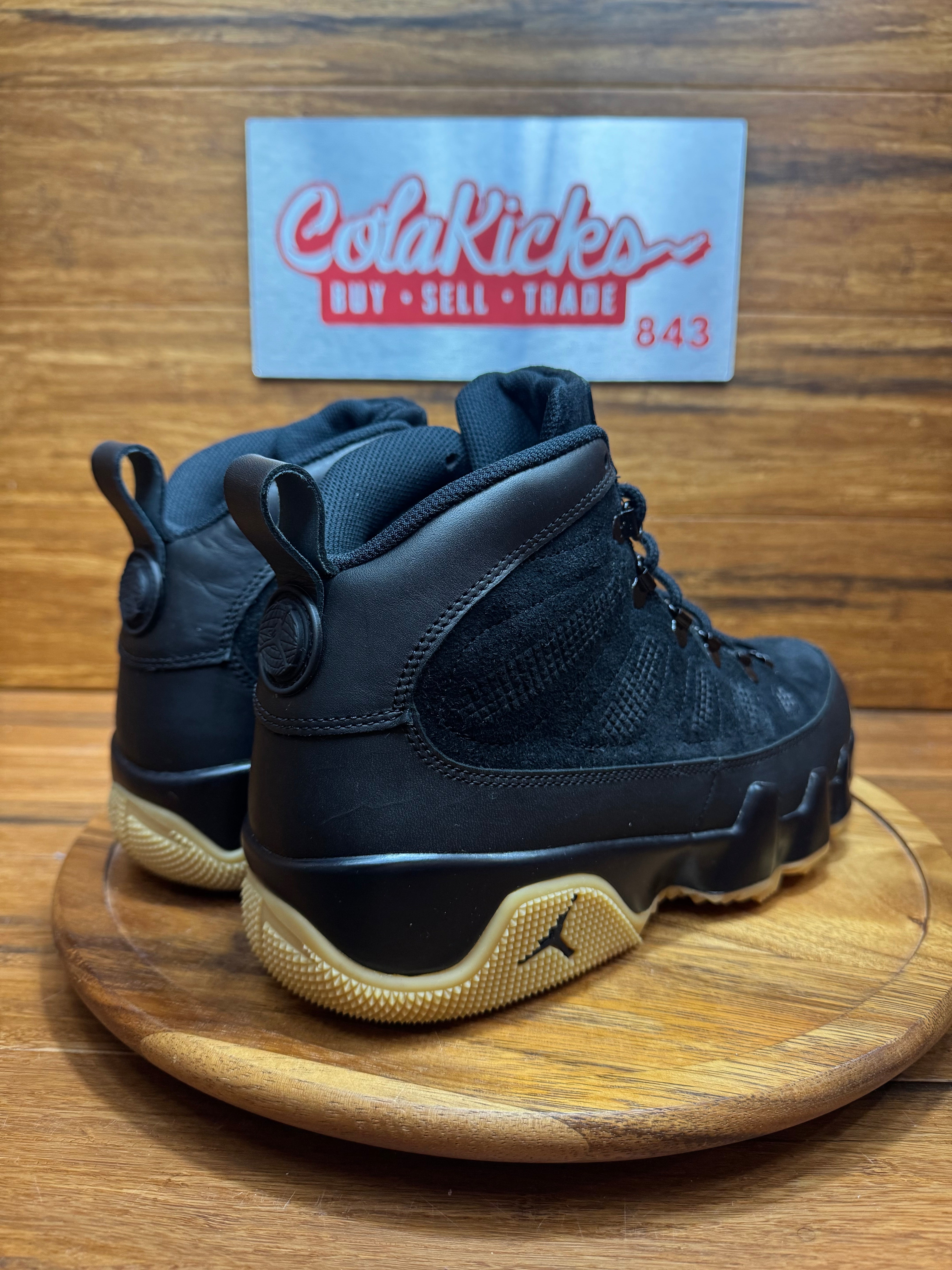 Jordan 9 Retro Boot NRG Black Light Gum