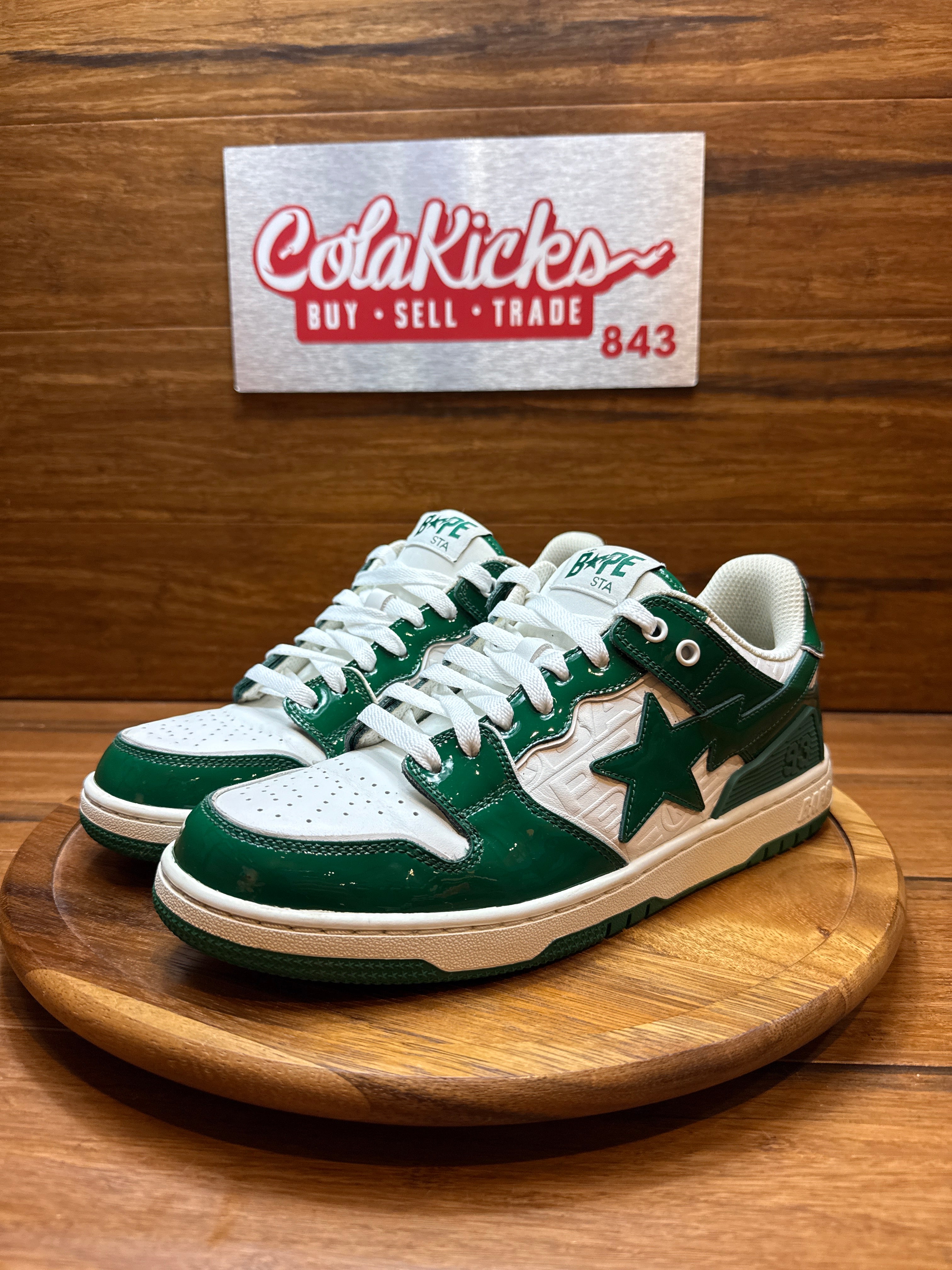 BAPE Sk8 Sta #1 Green/White