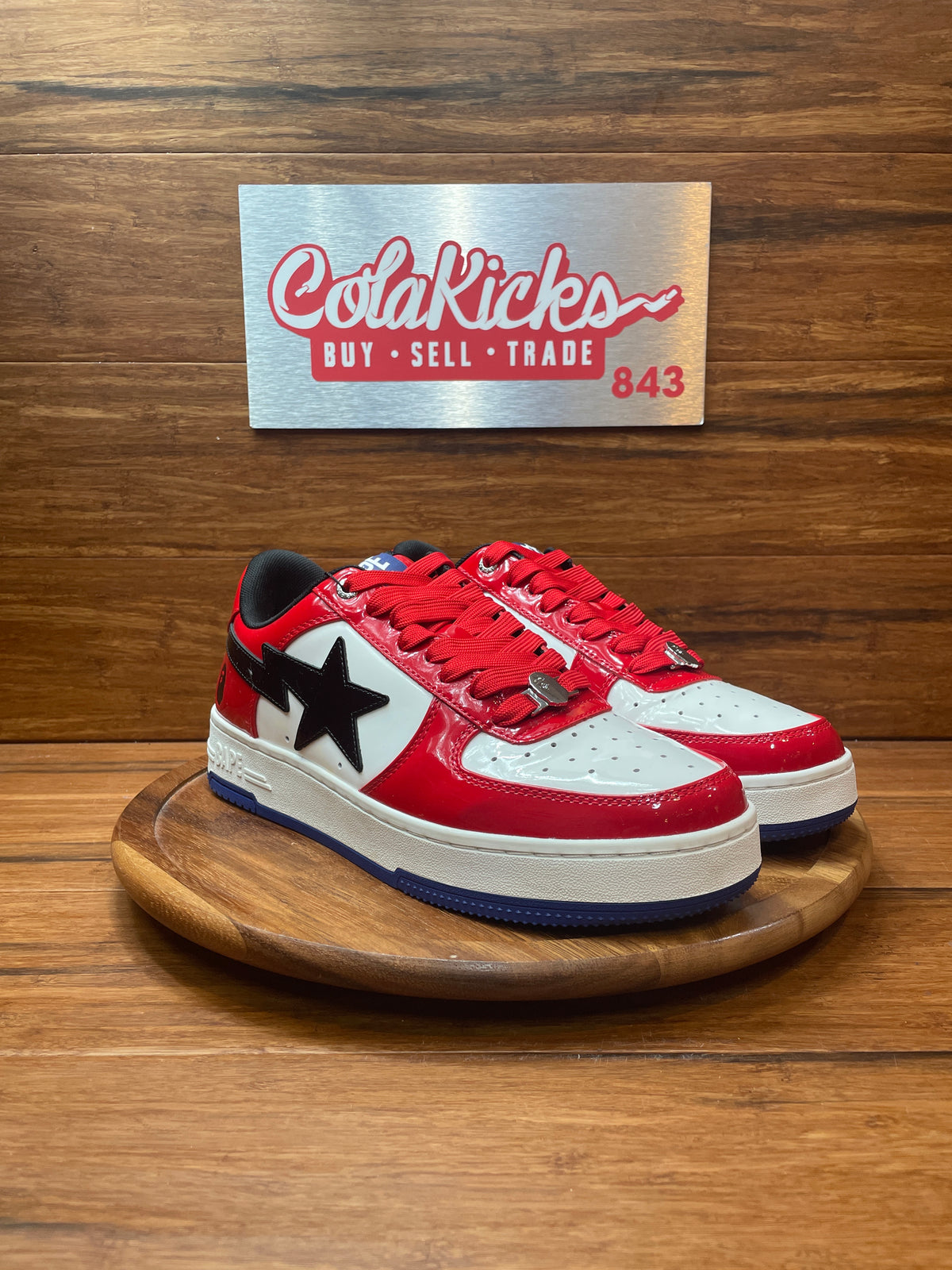 A Bathing Ape Bape Sta #1 Red