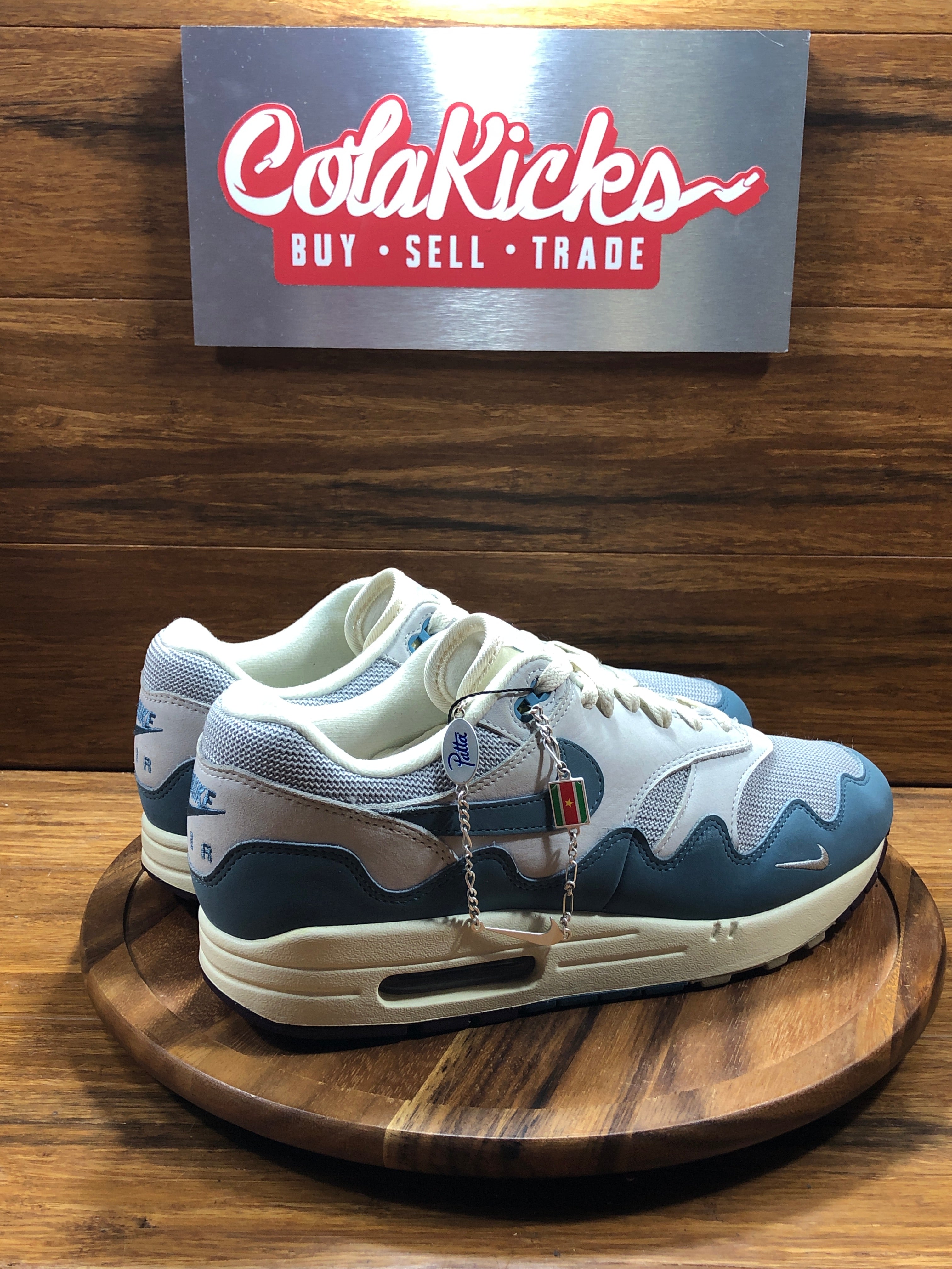 Nike Air Max 1 Patta Waves Noise Aqua (with Bracelet)