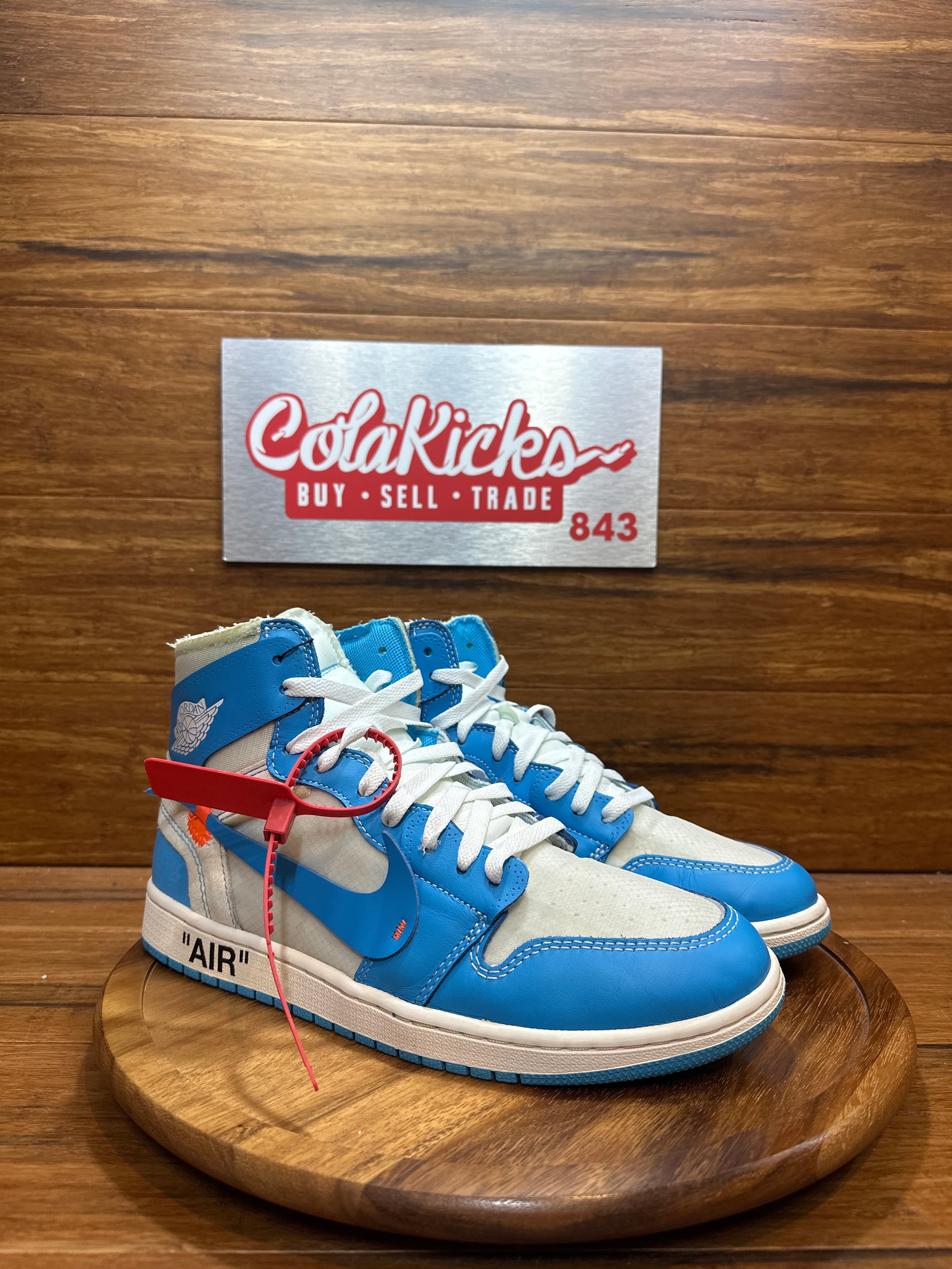 Jordan 1 Retro High Off-White University Blue