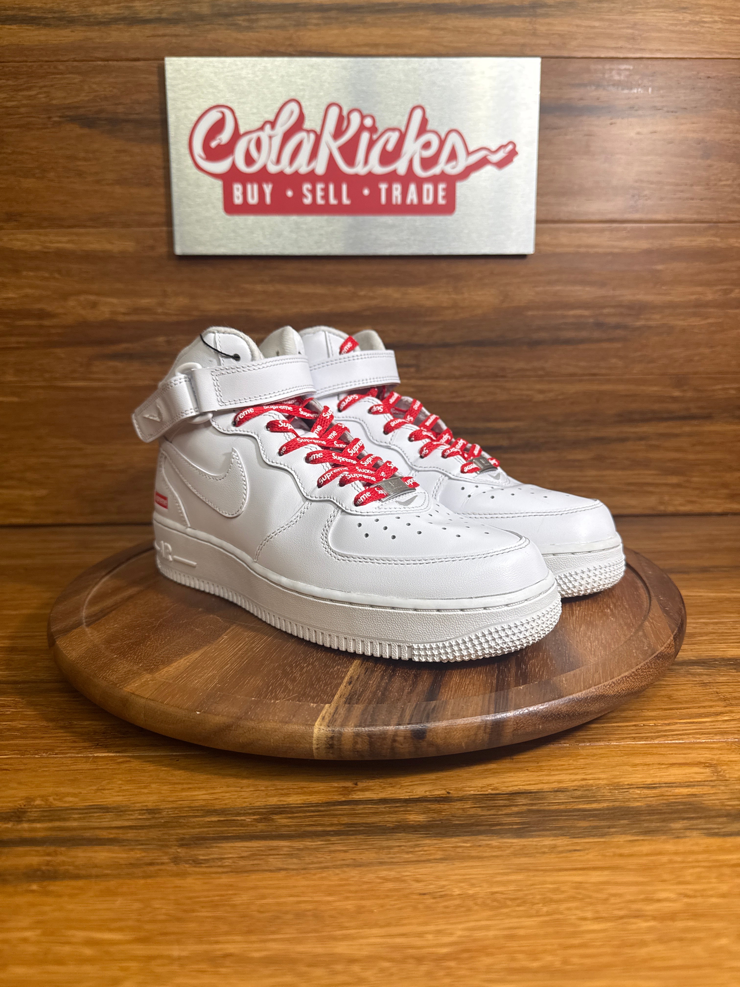 Nike Air Force 1 Mid Supreme White