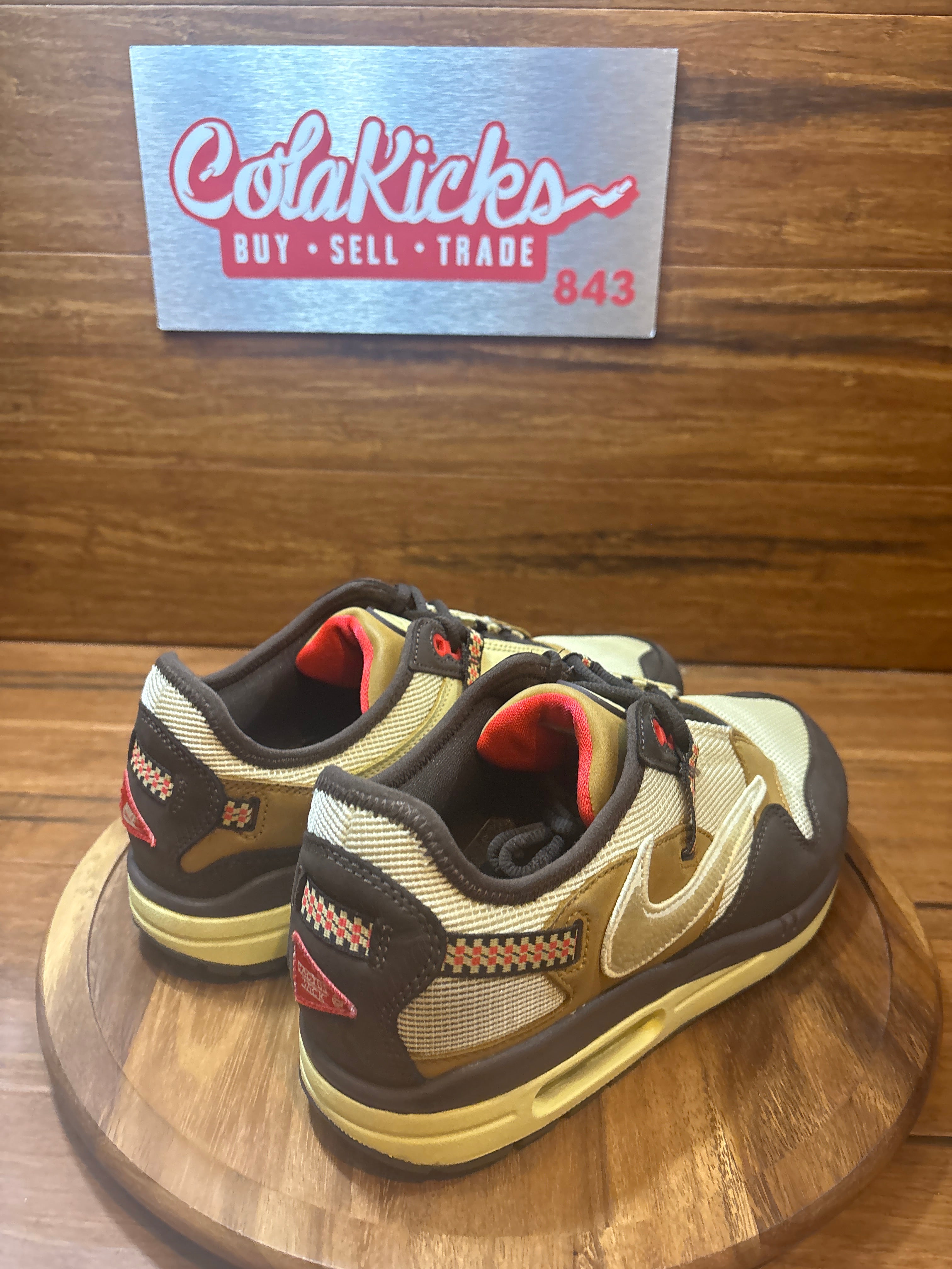 Nike Air Max 1 Travis Scott Cactus Jack Baroque Brown