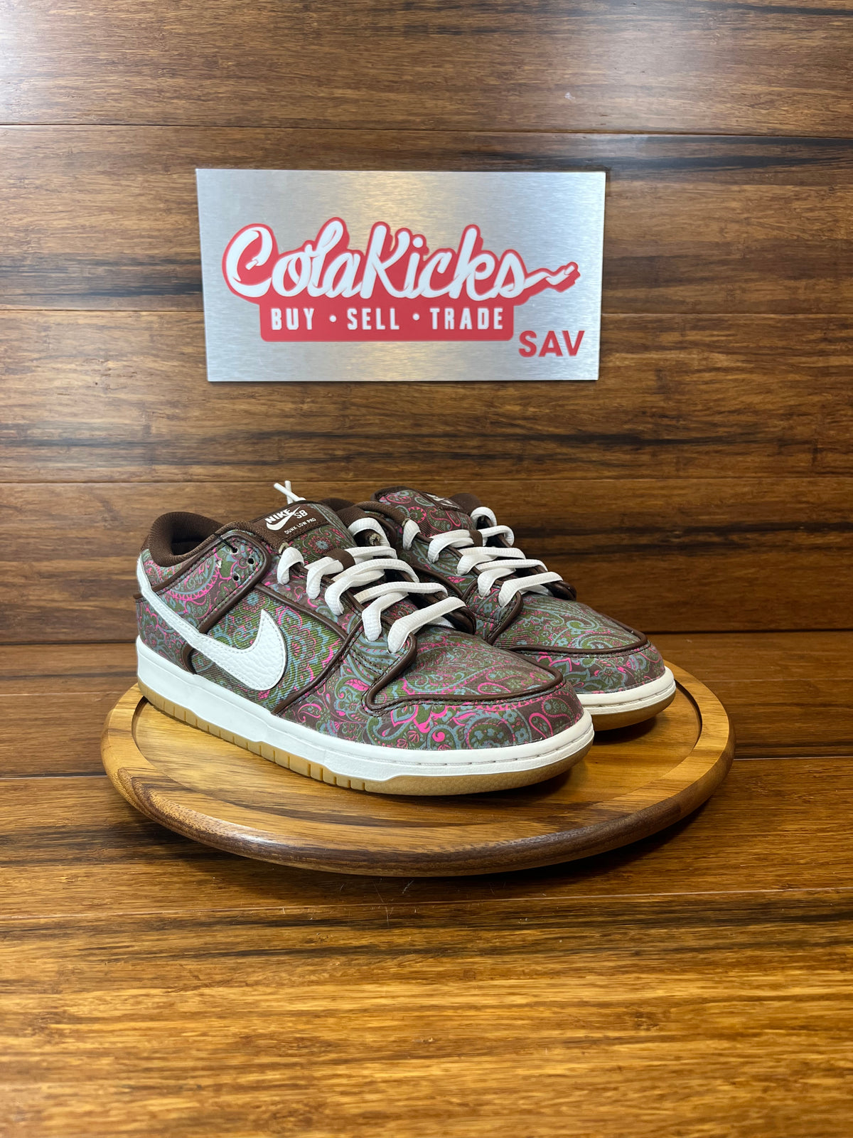 Nike SB Dunk Low Pro Paisley Brown