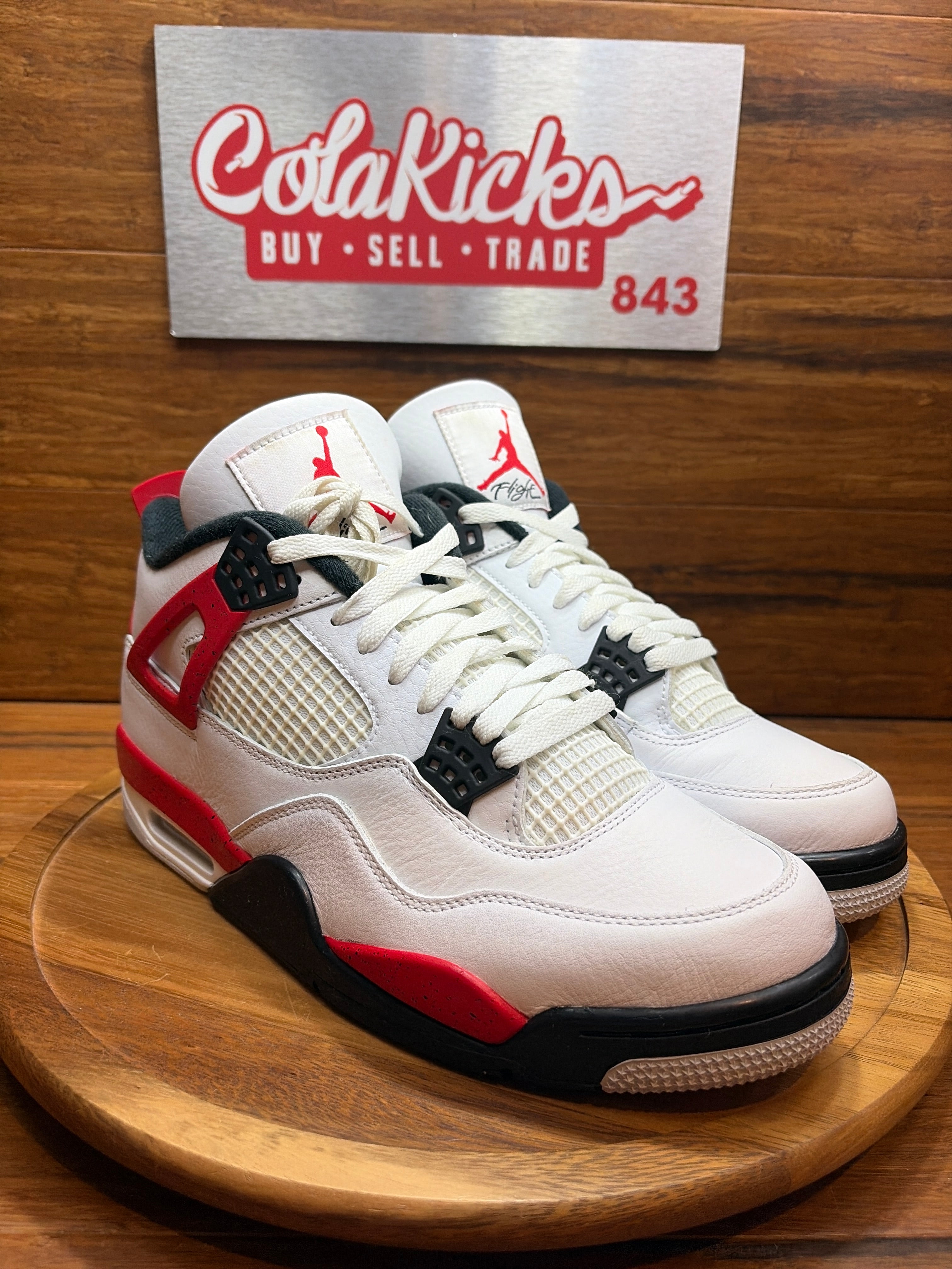 Jordan 4 Retro Red Cement