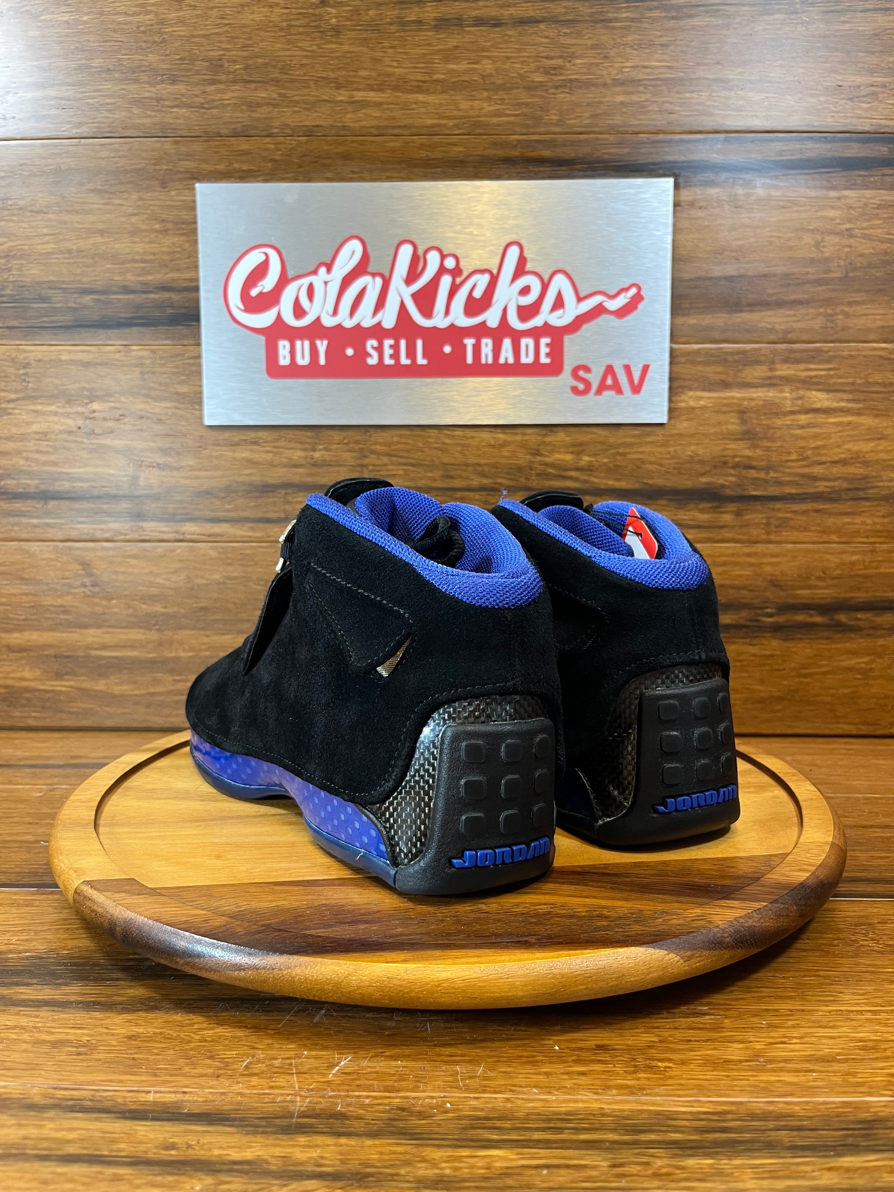 Jordan 18 Retro Black Sport Royal (2018)